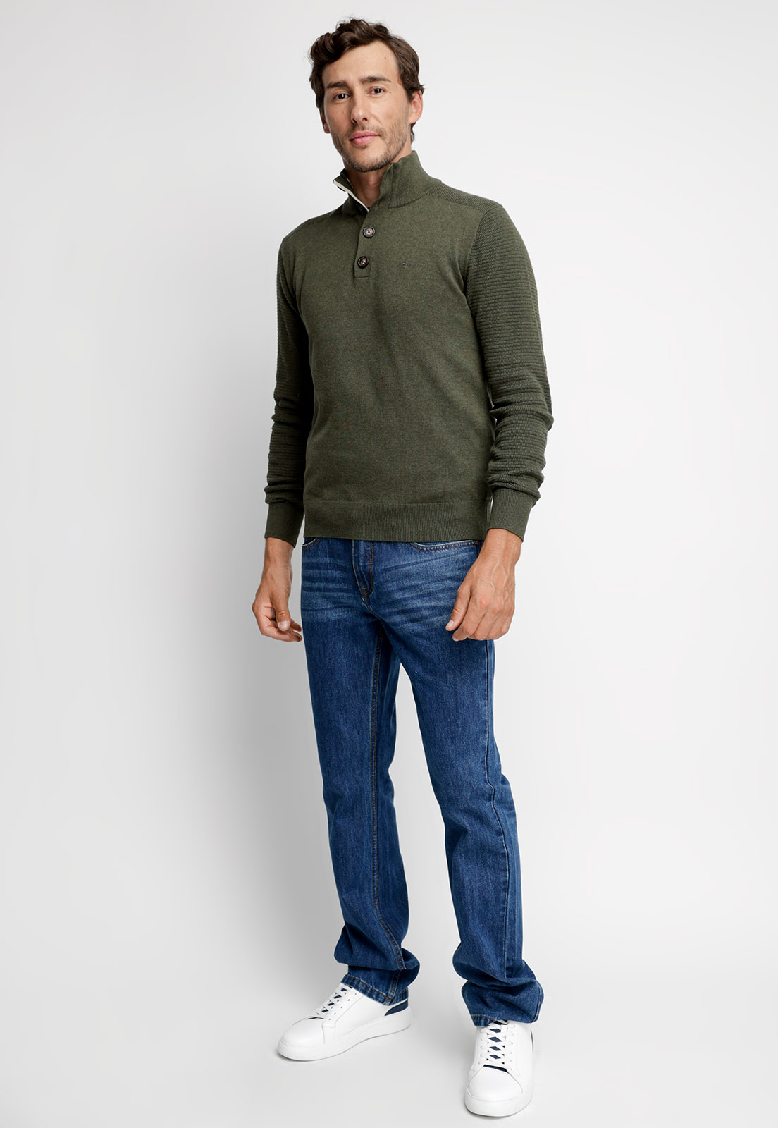 SWEATER KENTUCKY MILITAR MELANGE - 4