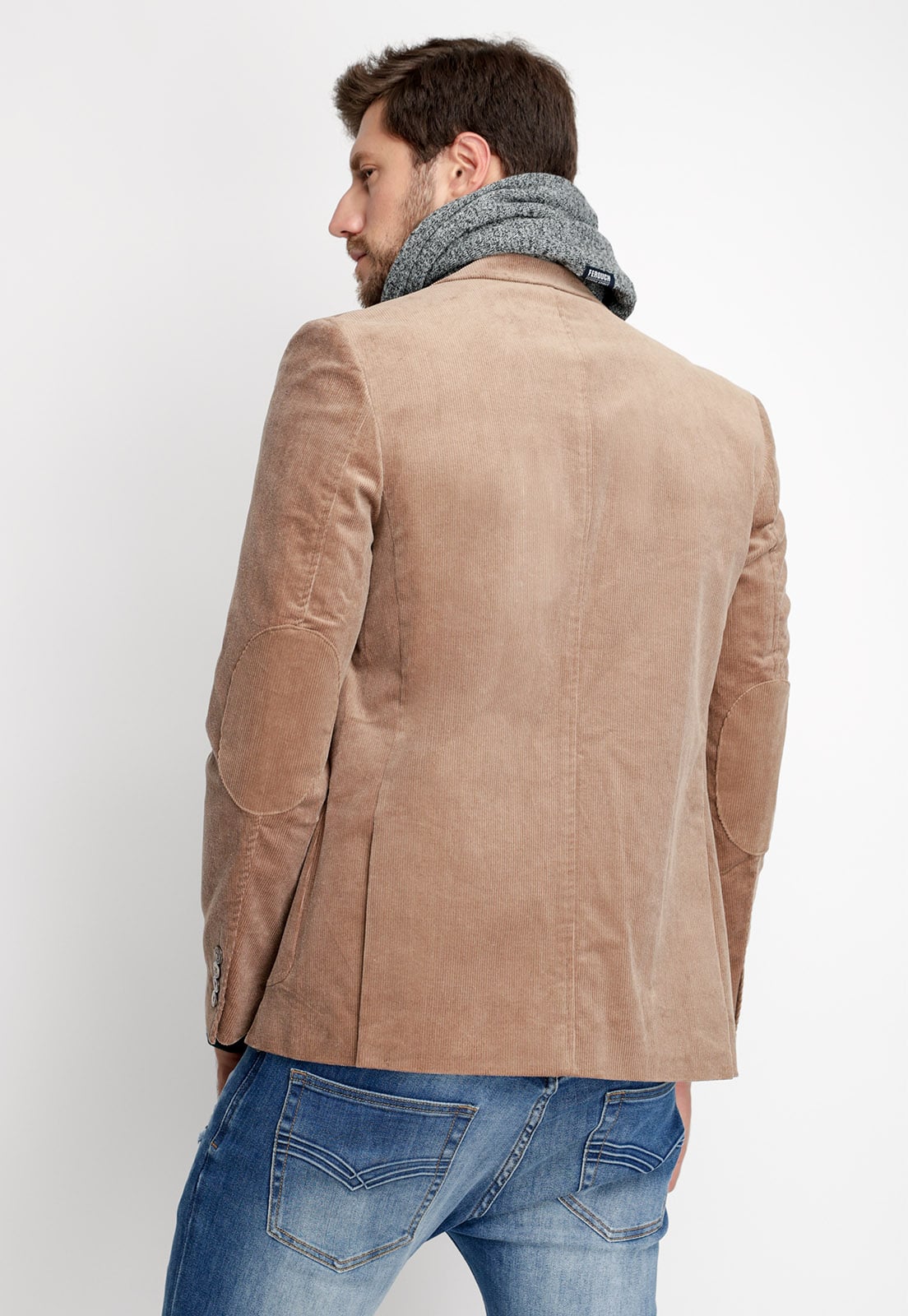BLAZER CORDUROY ALBANY FJ KHAKI - 2