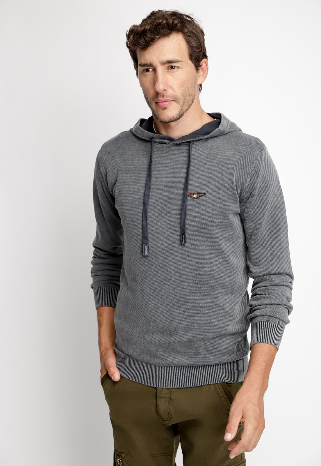 SWEATER MISISIPI GRAPHITE - 1