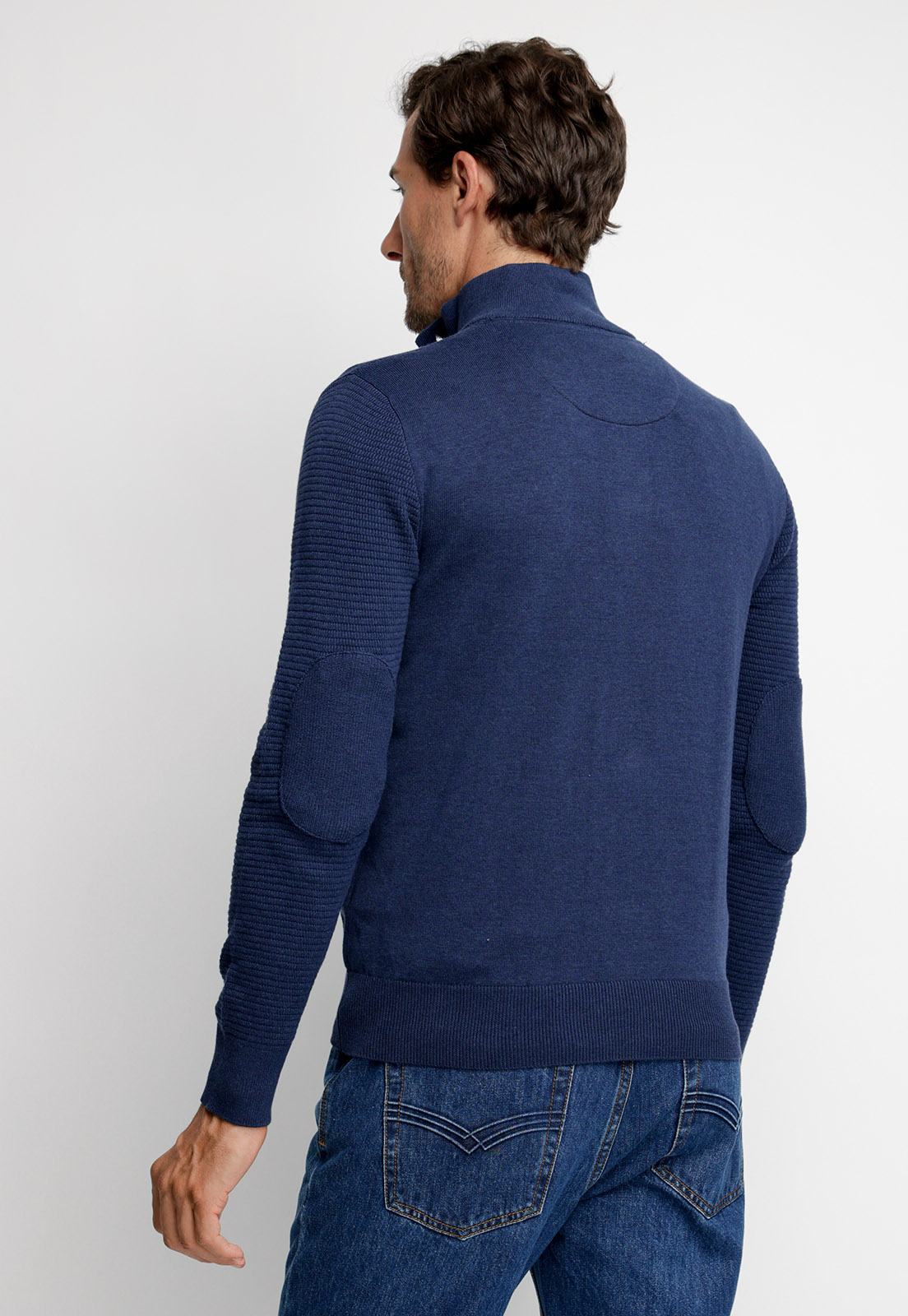 SWEATER KENTUCKY NAVY MELANGE - 2