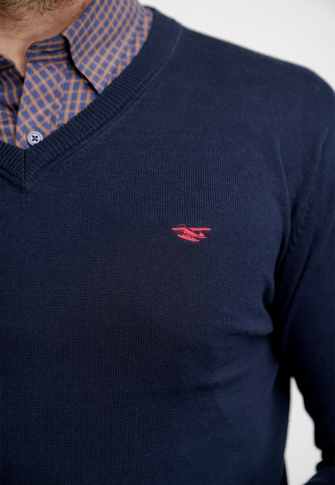 SWEATER SMART CASUAL NAVY FE - 3