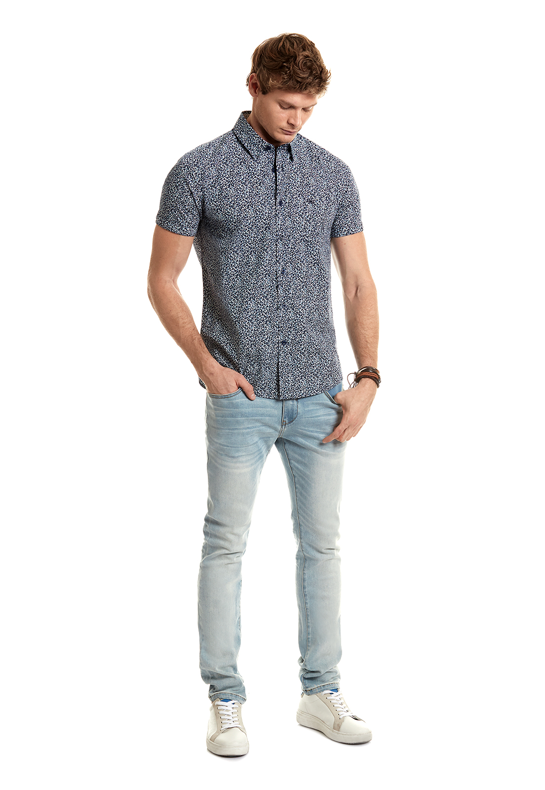 CAMISA ESTAMPADA UTAH F NAVY - 2