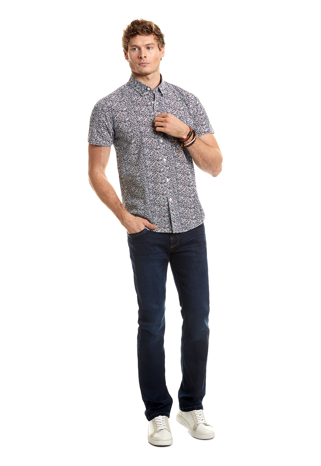 CAMISA ESTAMPADA SAN DIEGO F NAVY - 2
