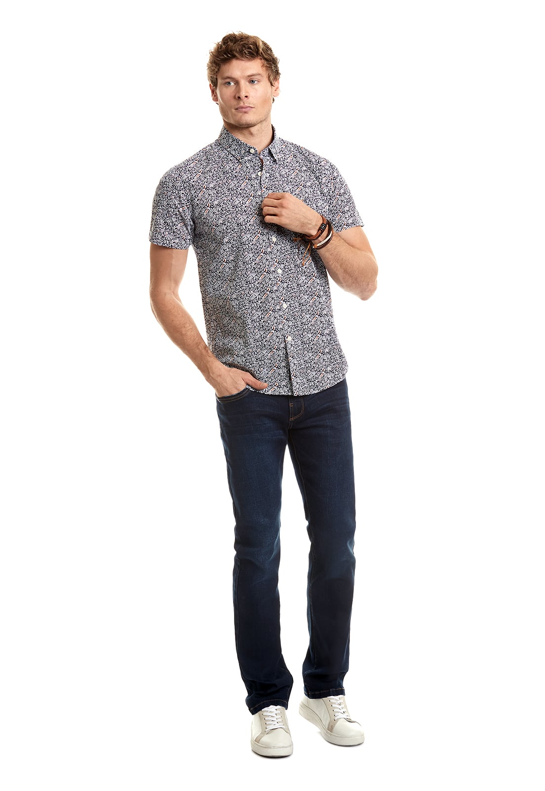 CAMISA ESTAMPADA SAN DIEGO F NAVY - 2