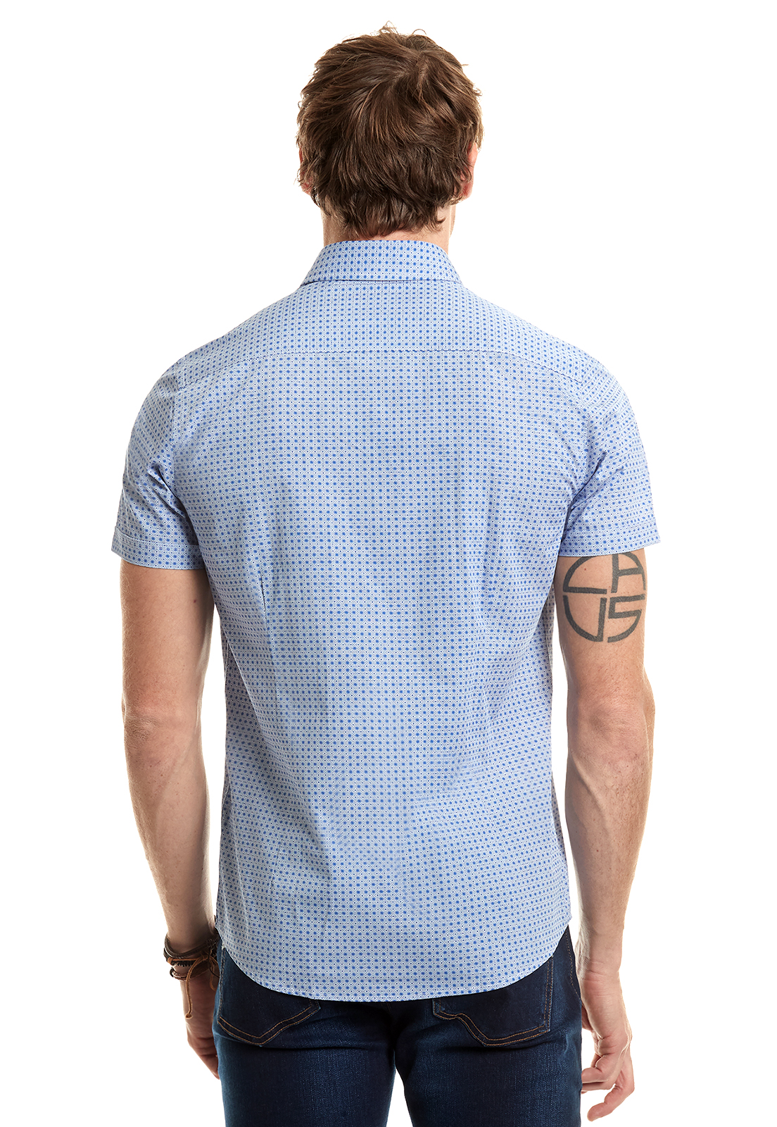 CAMISA ESTAMPADA LOUSIANA F BLUE - 3