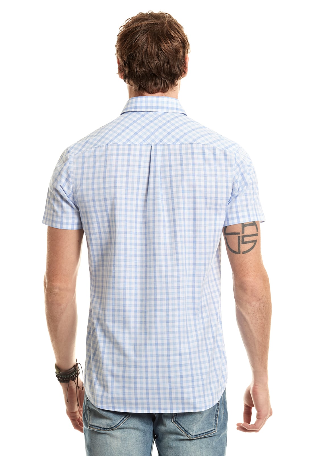 CAMISA CHECKERED ASTORIA F BLUE - 3