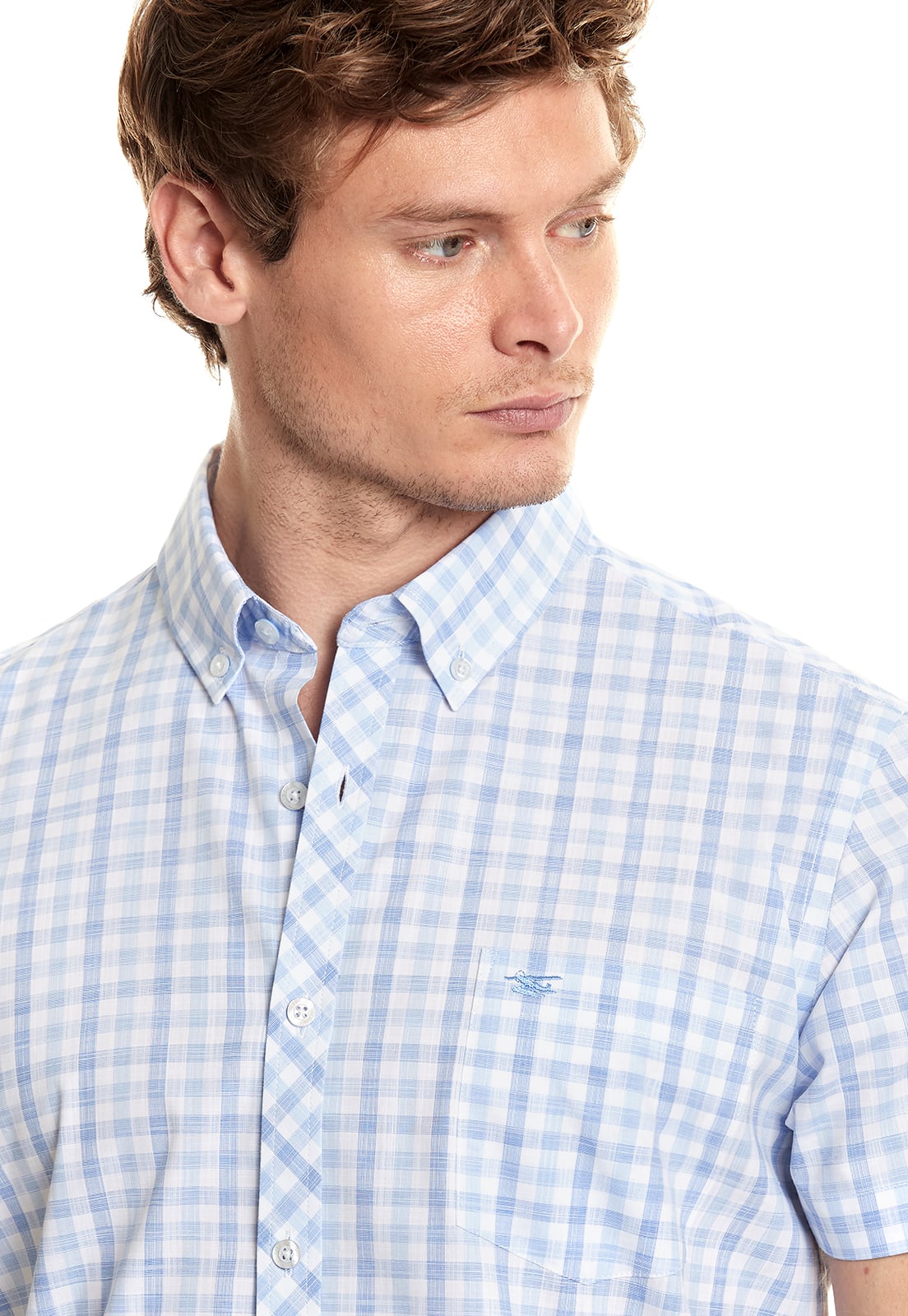 CAMISA CHECKERED ASTORIA F BLUE - 4