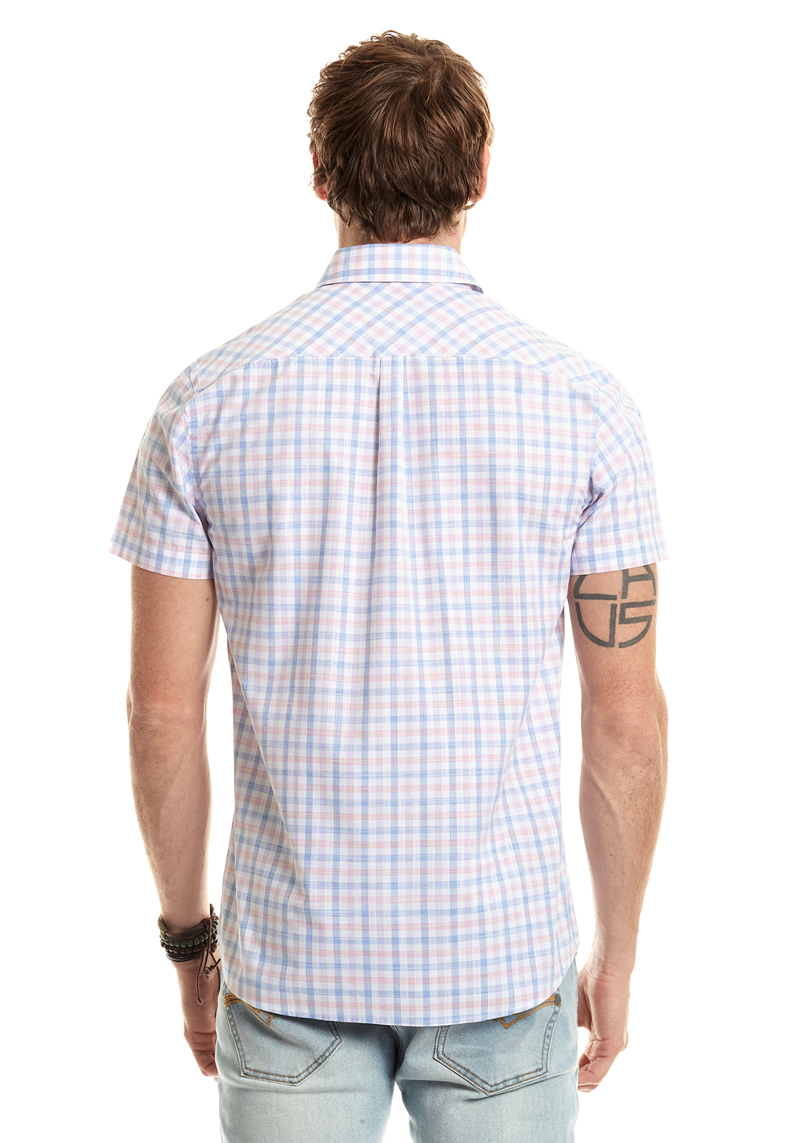 CAMISA CHECKERED ASTORIA F PINK - 3