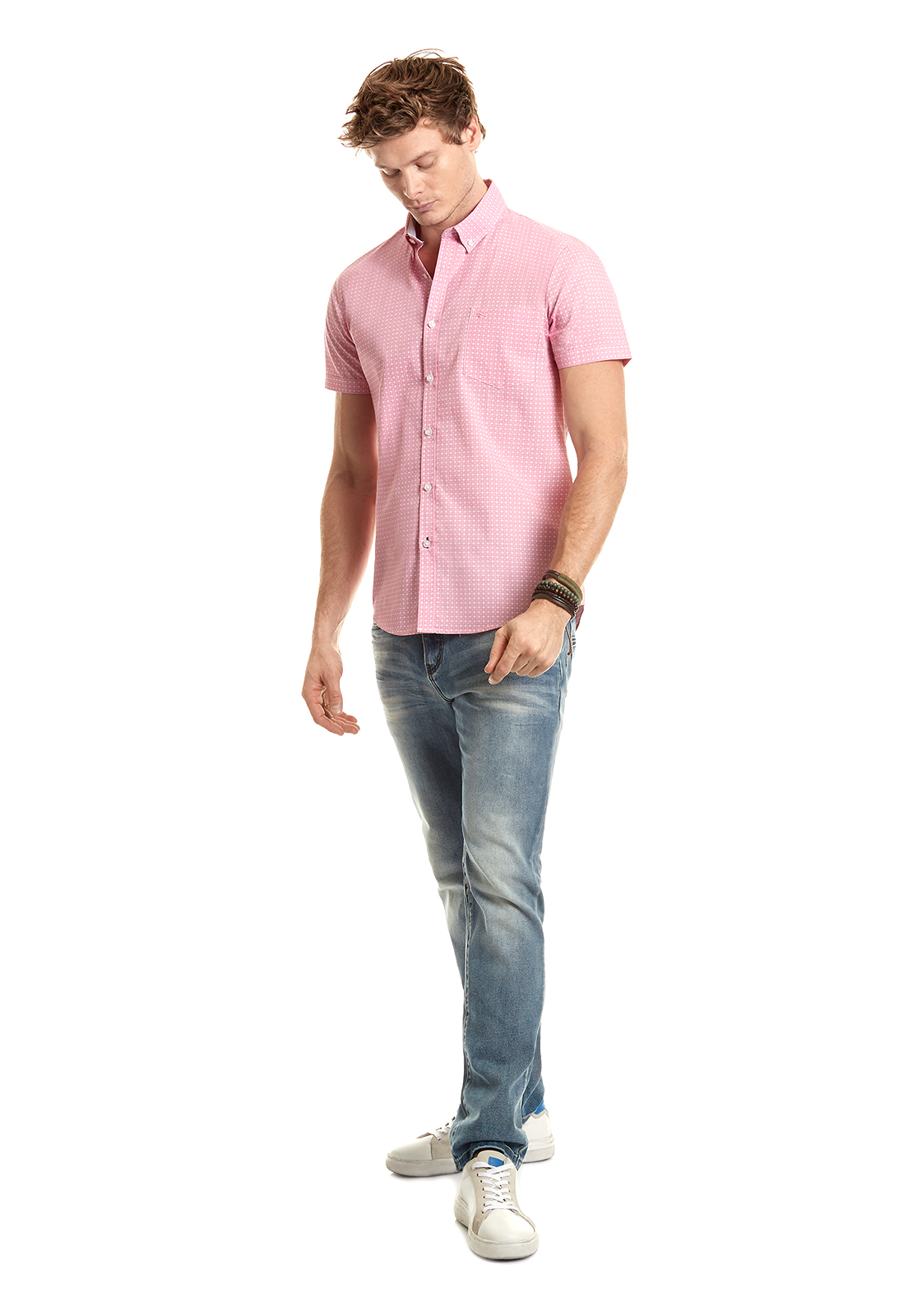 CAMISA ESTAMPADA LOUSIANA F PEACH - 2