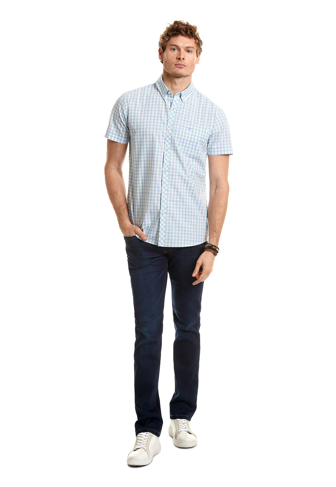 CAMISA CHECKERED ASTORIA F GREEN - 2