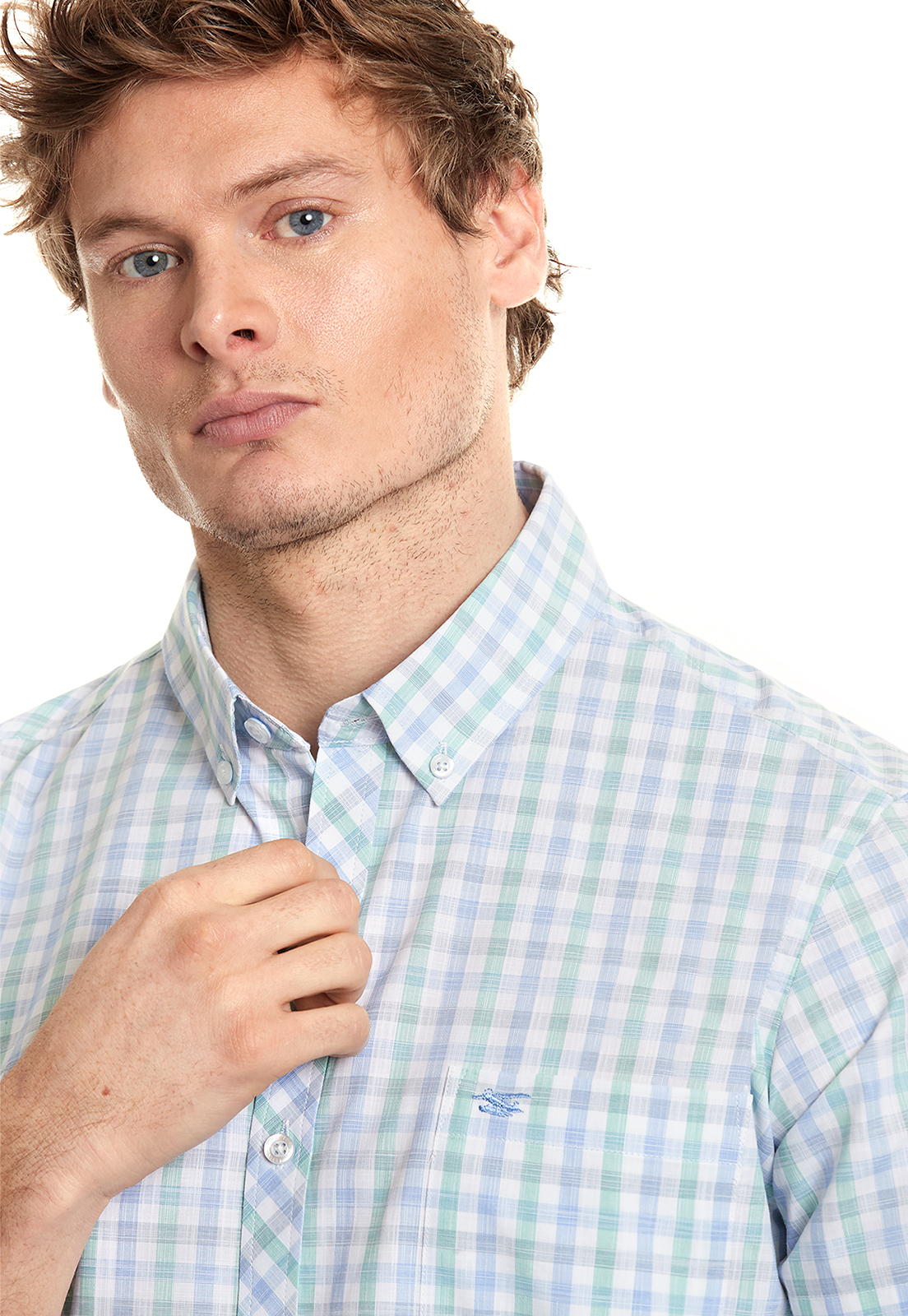 CAMISA CHECKERED ASTORIA F GREEN - 4