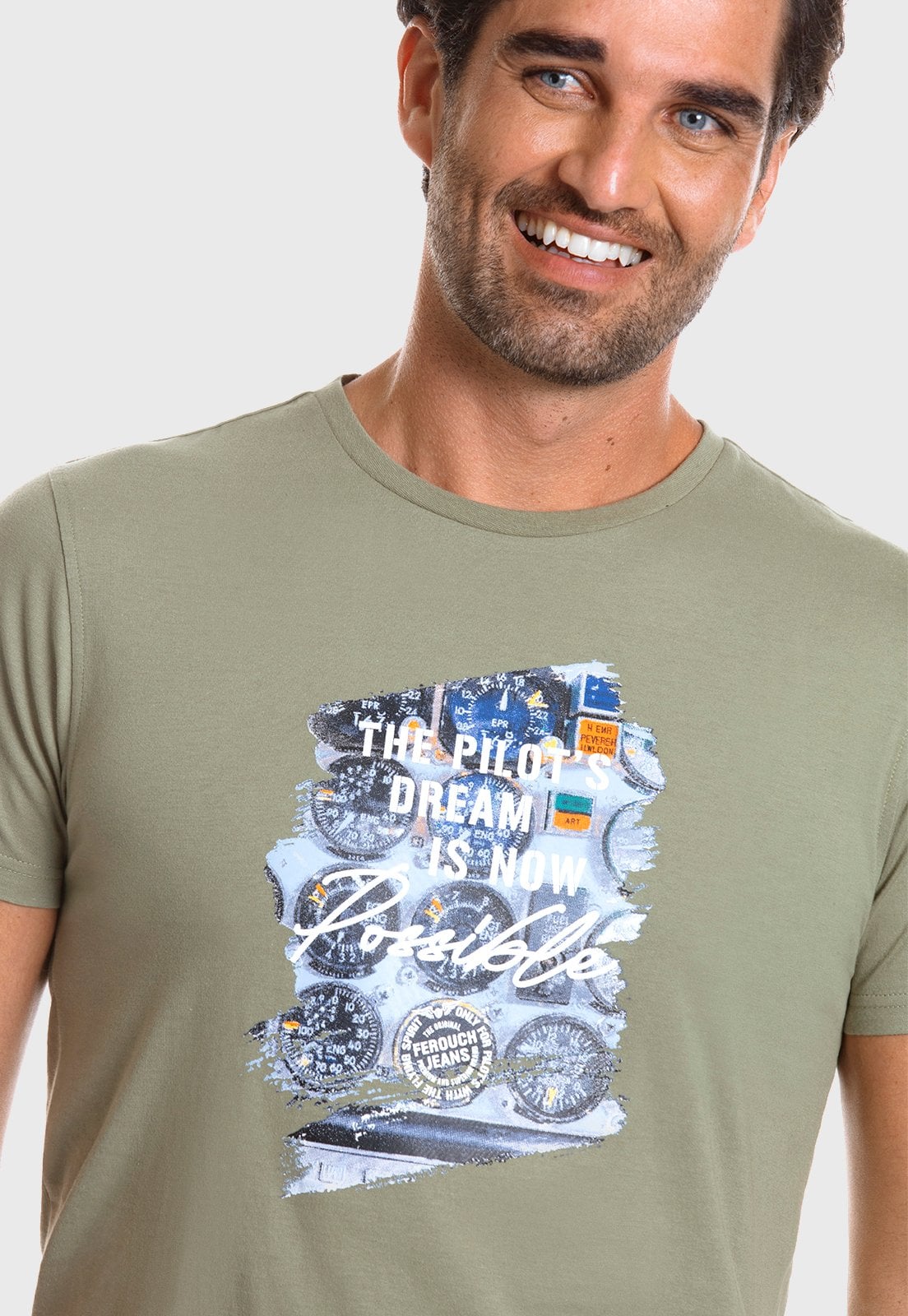 POLERA FLORIDA OLIVE - 4