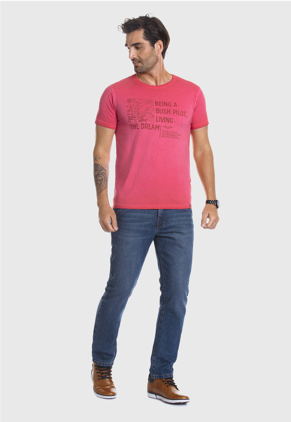 POLERA CALIFORNIA DK CORAL - 2