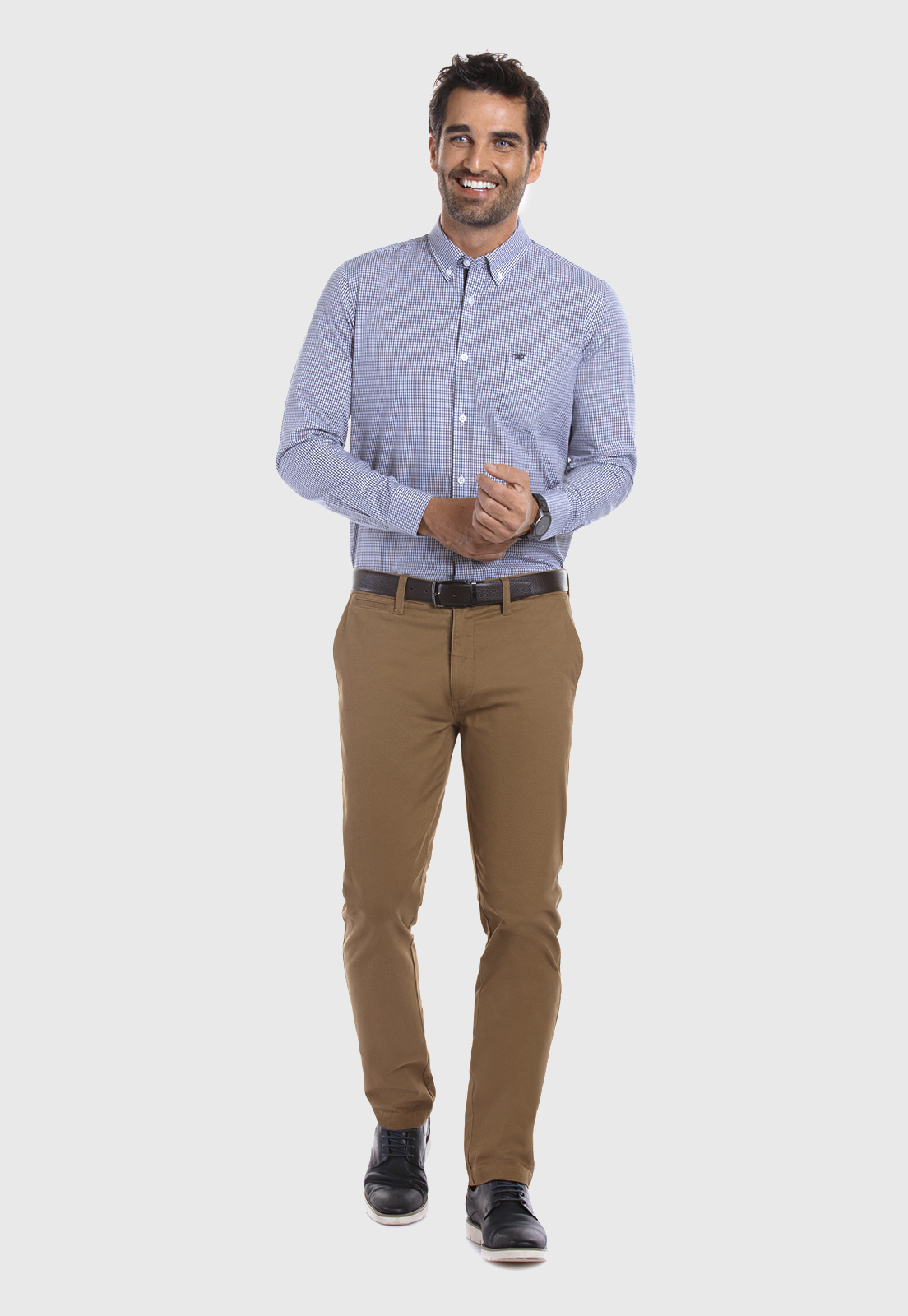 CAMISA BUSINESS ASTORIA GRAFITO - 2