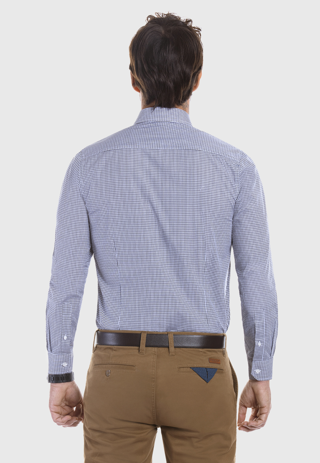 CAMISA BUSINESS ASTORIA GRAFITO - 3