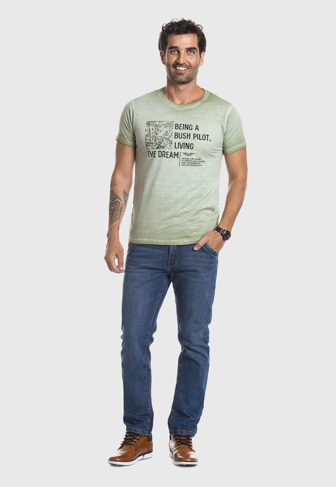 POLERA CALIFORNIA MILITARY - 2