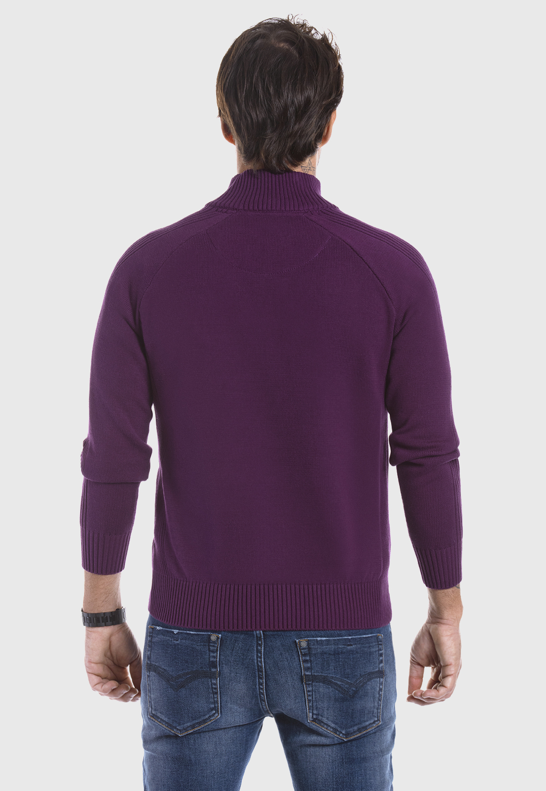 SWEATER OREGON MERLOT - 3