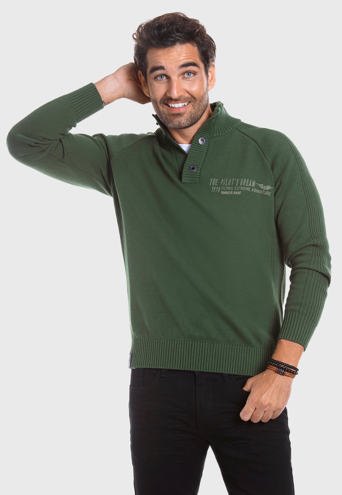 SWEATER OREGON MILITARY - 1