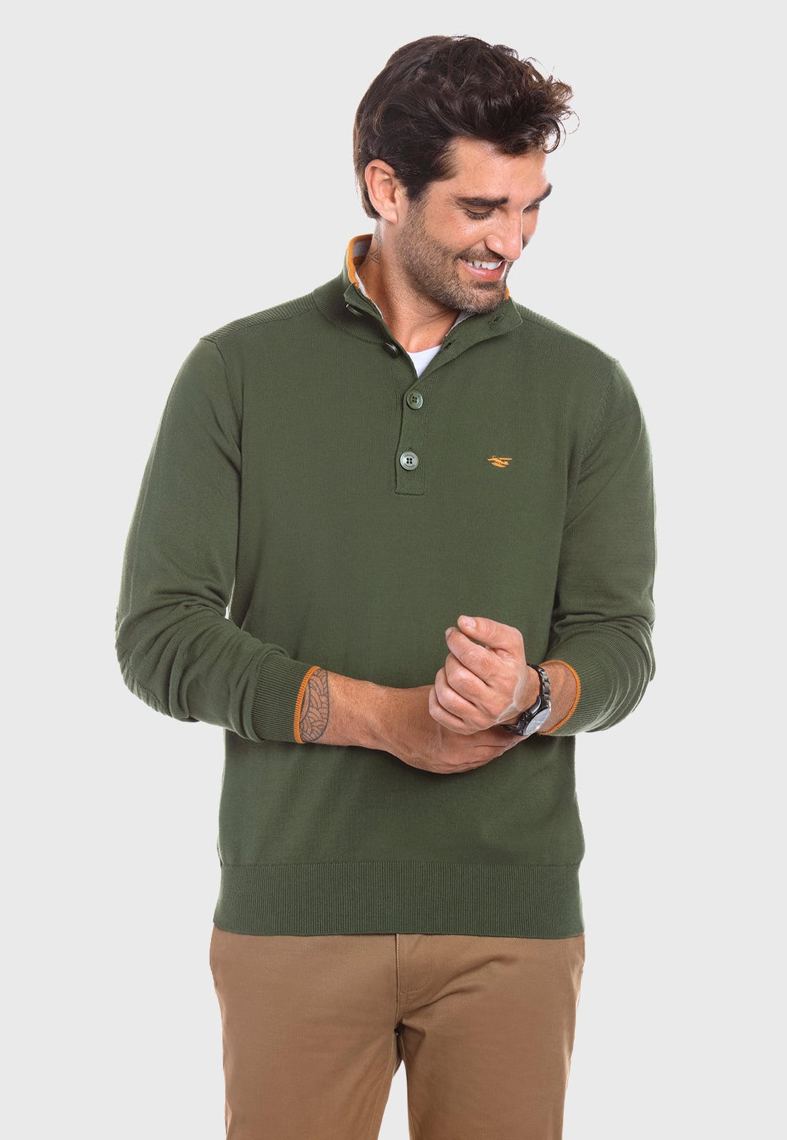 SWEATER KENTUCKY MILITARY - 1