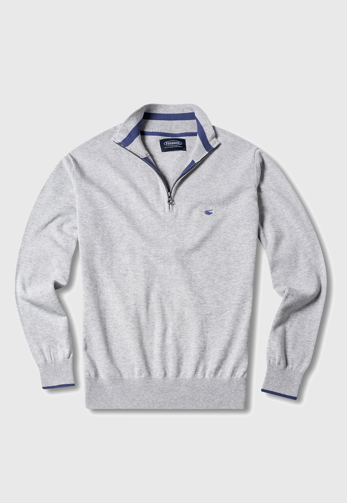 SWEATER LONDON GREY MELANGE - 5