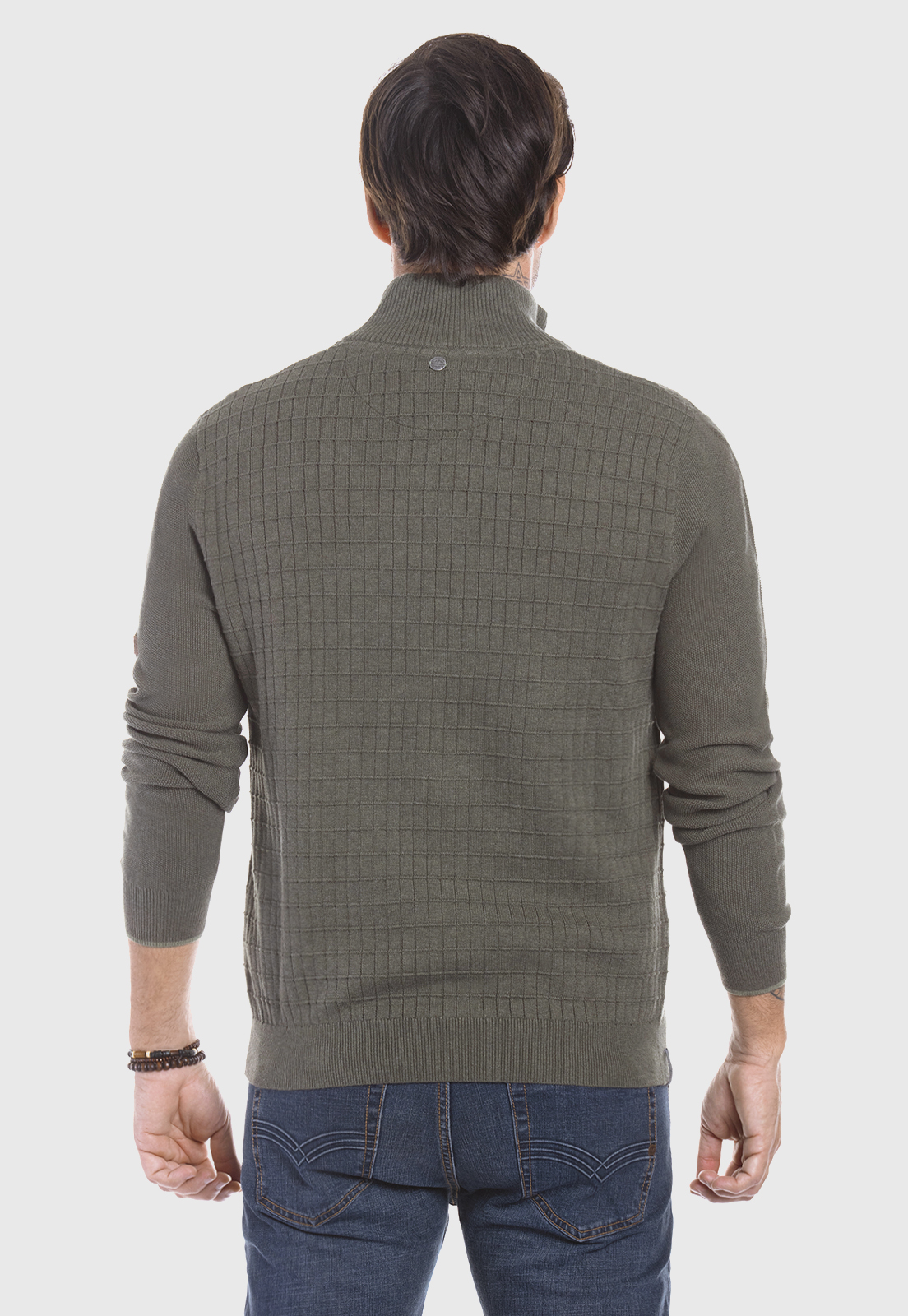 SWEATER DAKOTA MILITAR MELANGE - 3