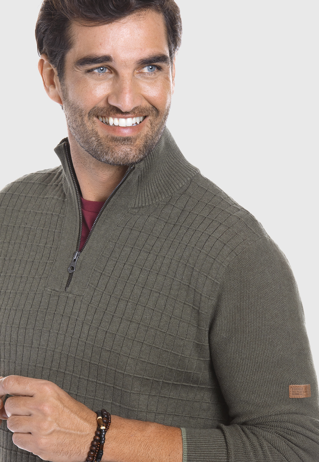 SWEATER DAKOTA MILITAR MELANGE - 4