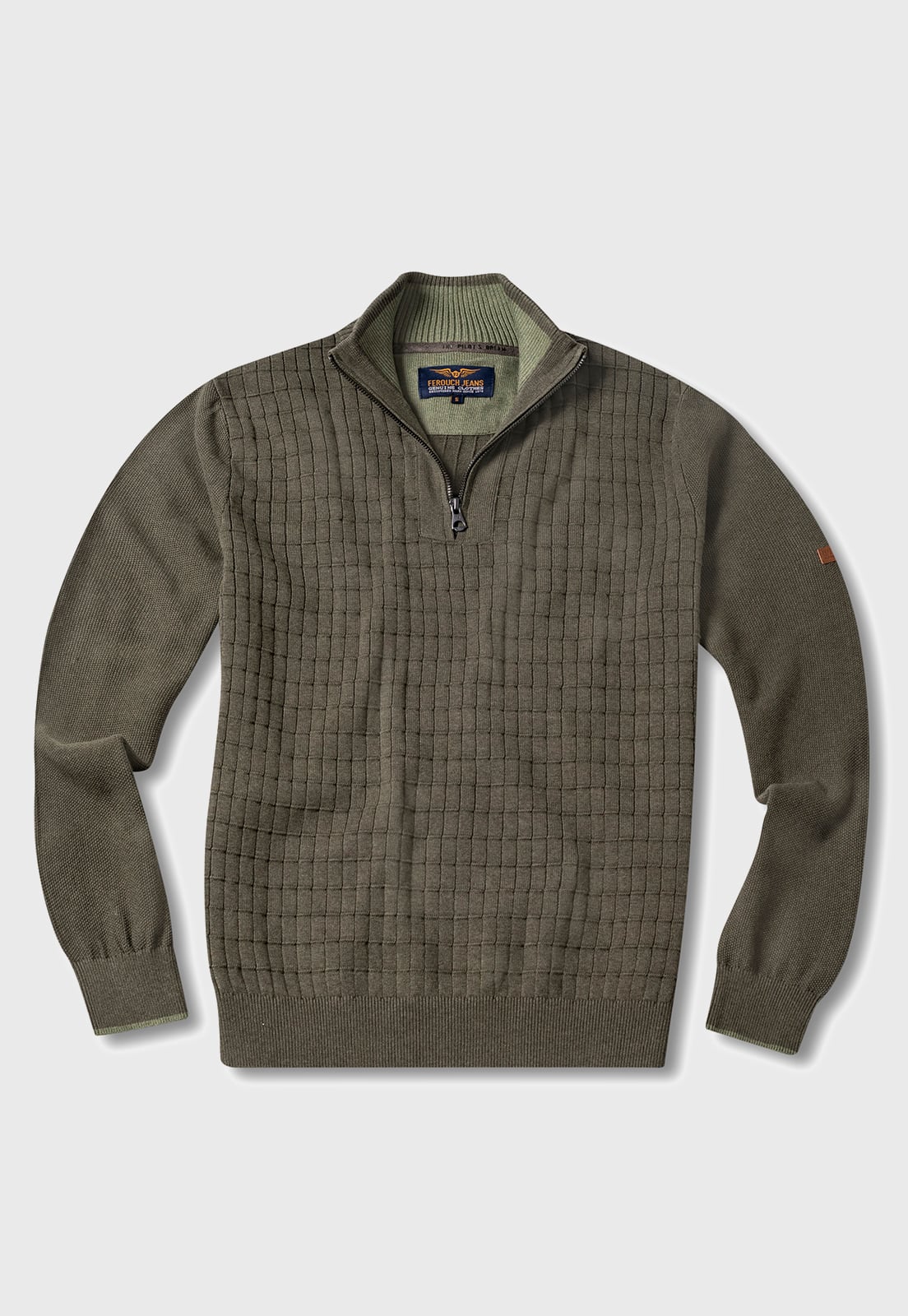 SWEATER DAKOTA MILITAR MELANGE - 5
