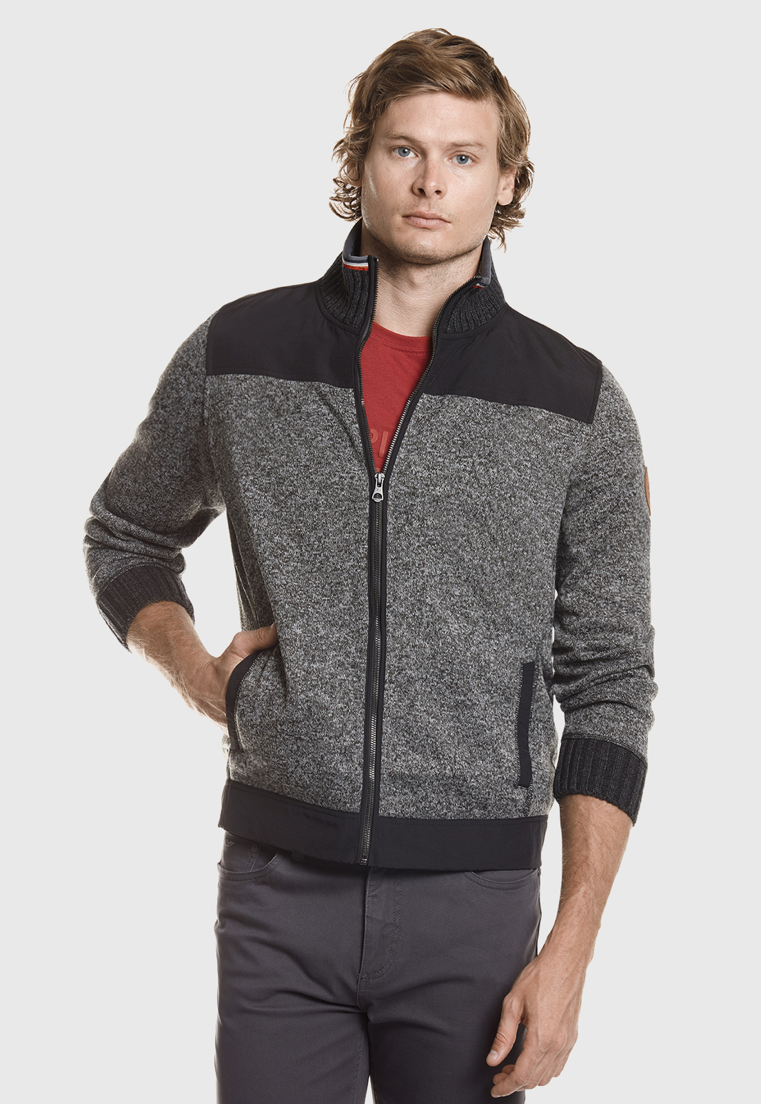 SWEATER MISISIPI GRAFITO MELA - 1