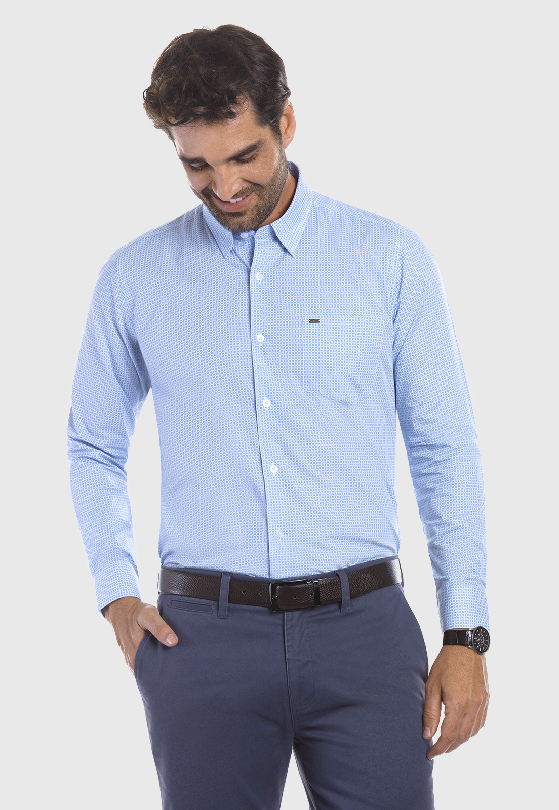 CAMISA BUSINESS PARMA OFF WHITE - 1