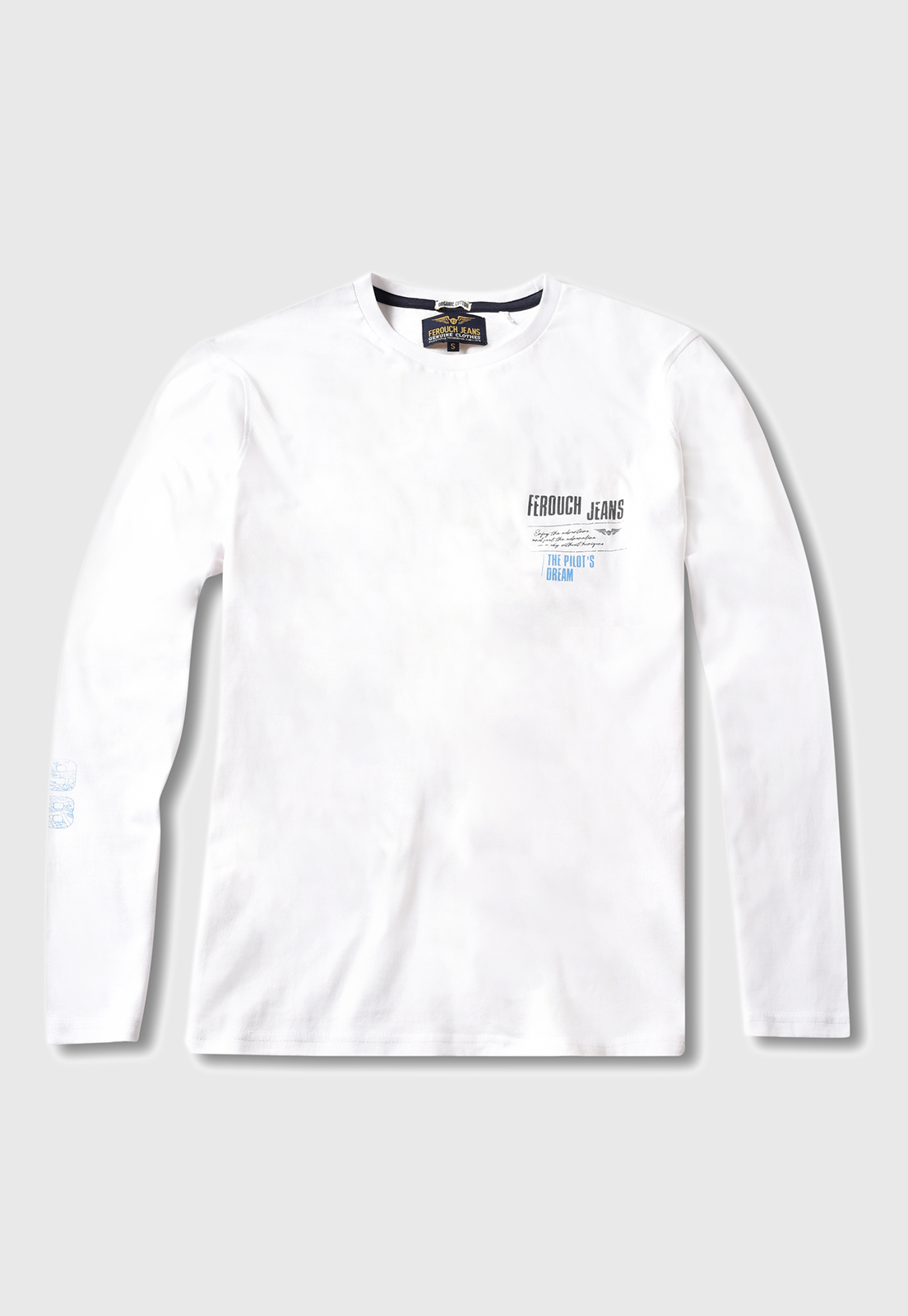 POLERA MANGA LARGA IOWA WHITE - 5