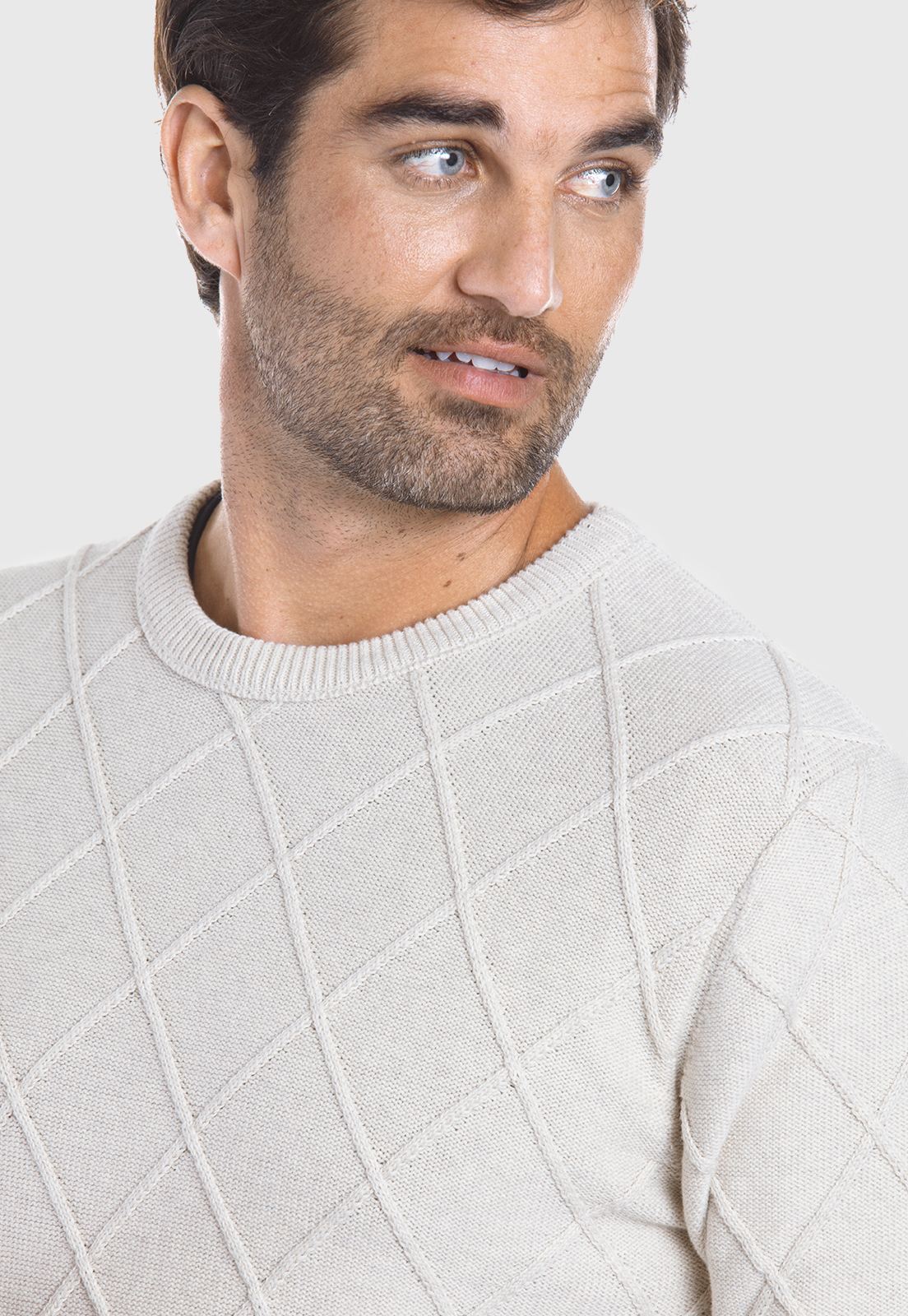 SWEATER FLORIDA ECRU MELANGE - 4