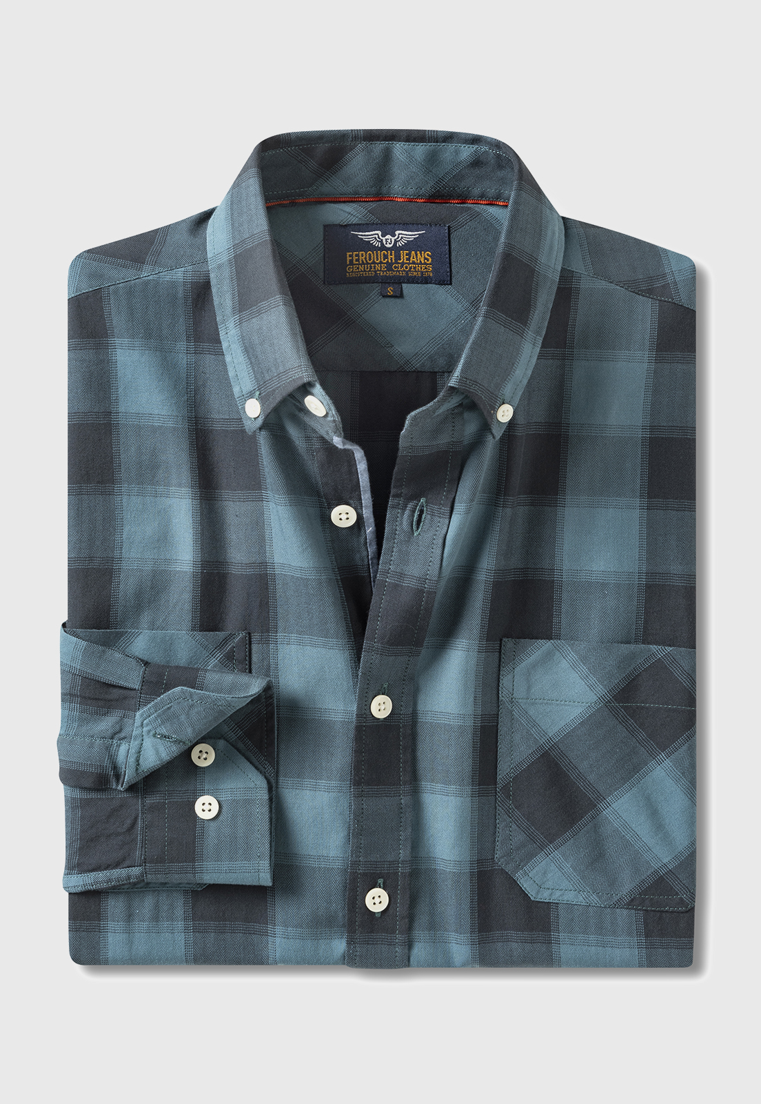 CAMISA CHECKERED BOSTON FJ RIVER - 5