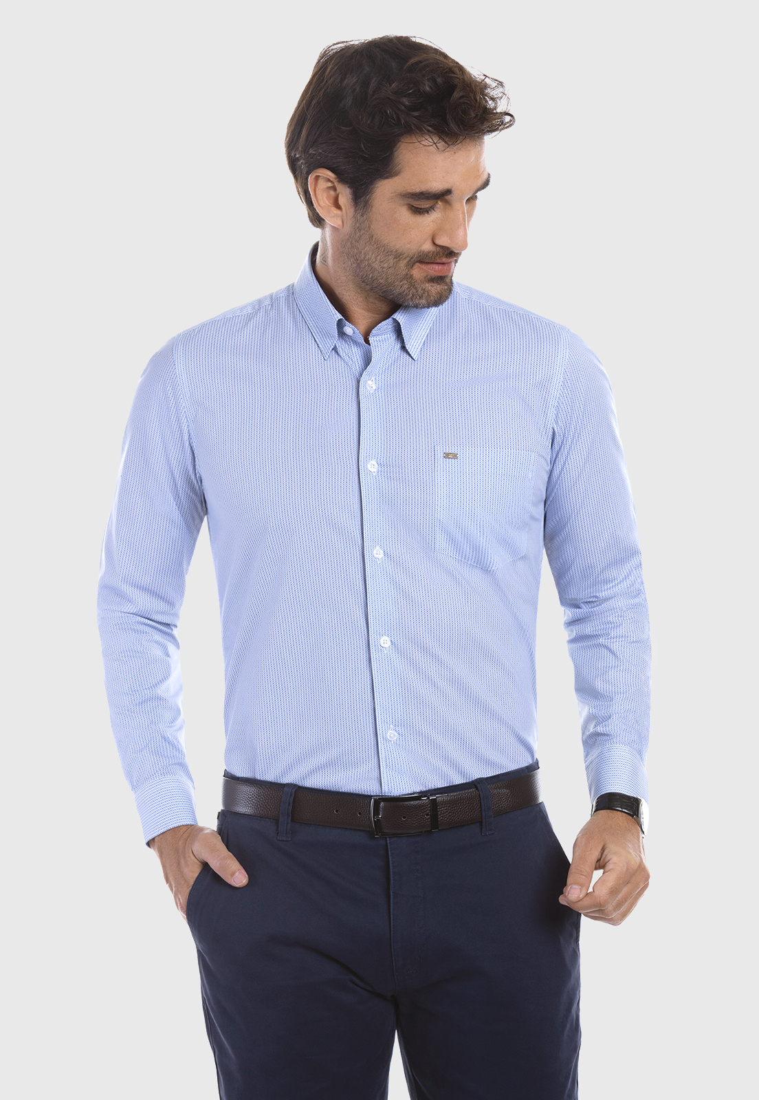 CAMISA BUSINESS ORLANDO WHITE - 1