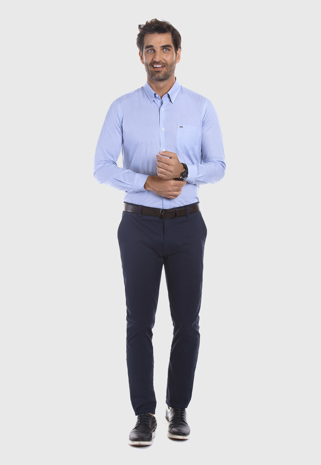 CAMISA BUSINESS ORLANDO WHITE - 2