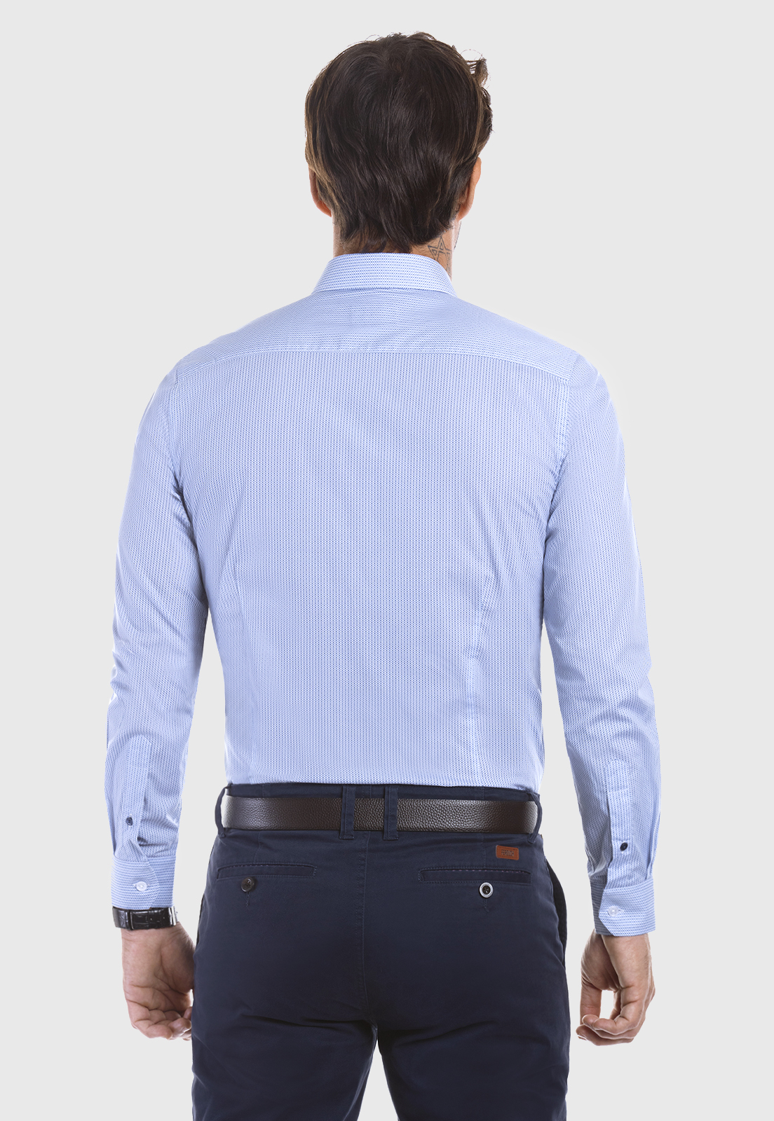 CAMISA BUSINESS ORLANDO WHITE - 3