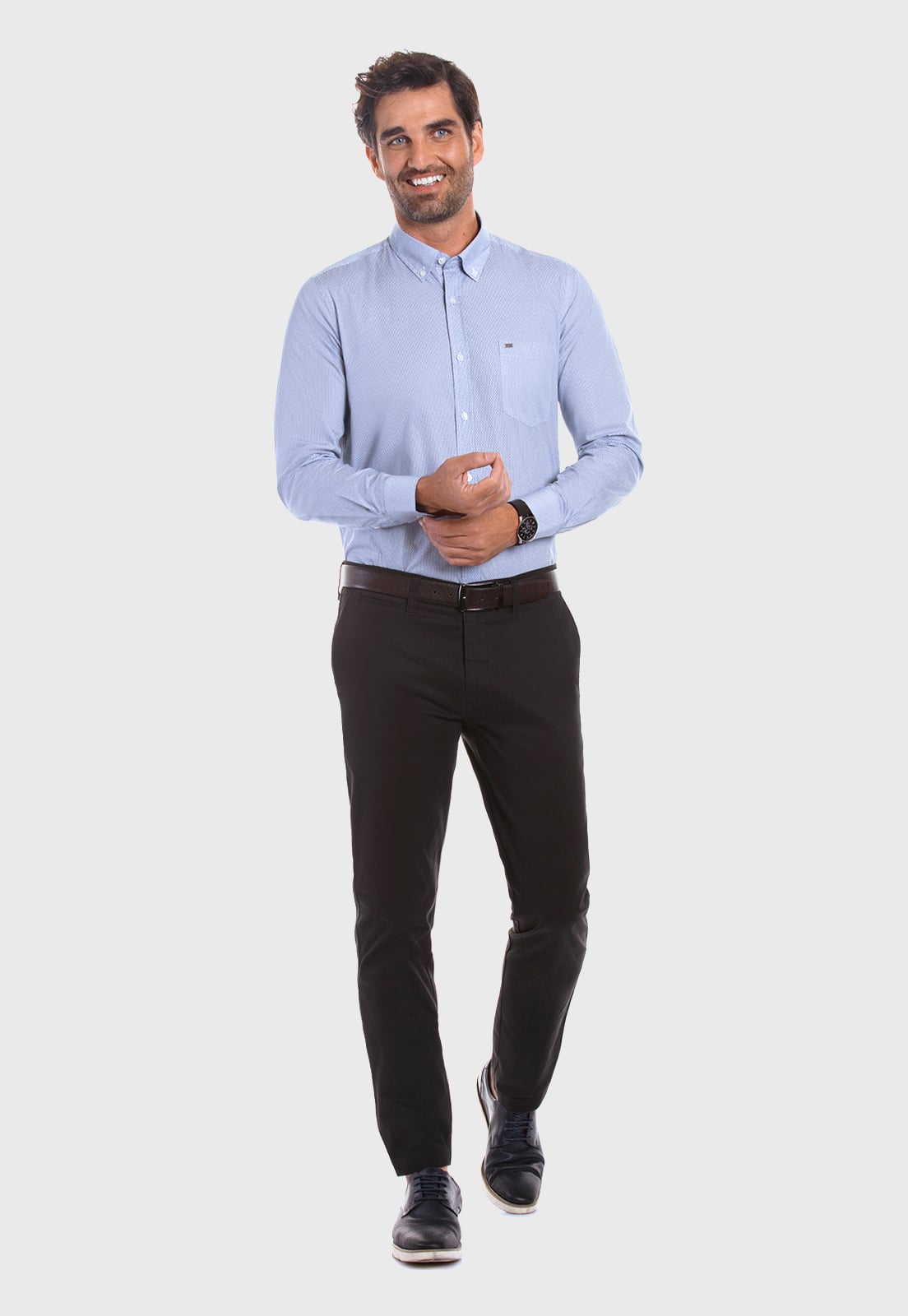 CAMISA ESTAMPADA DUBLIN NAVY - 2