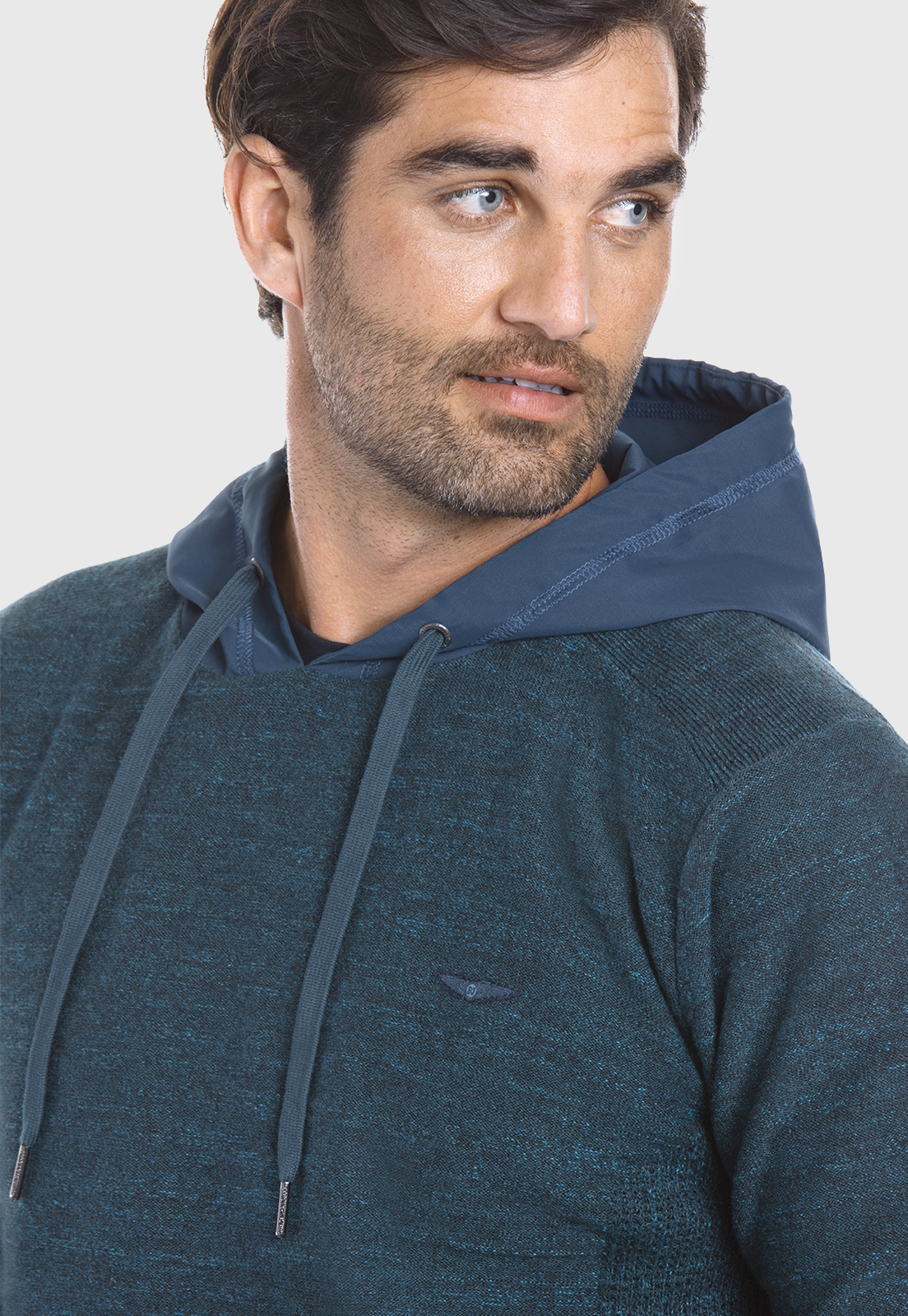 SWEATER GEORGIA EMERALD MELANGE - 4