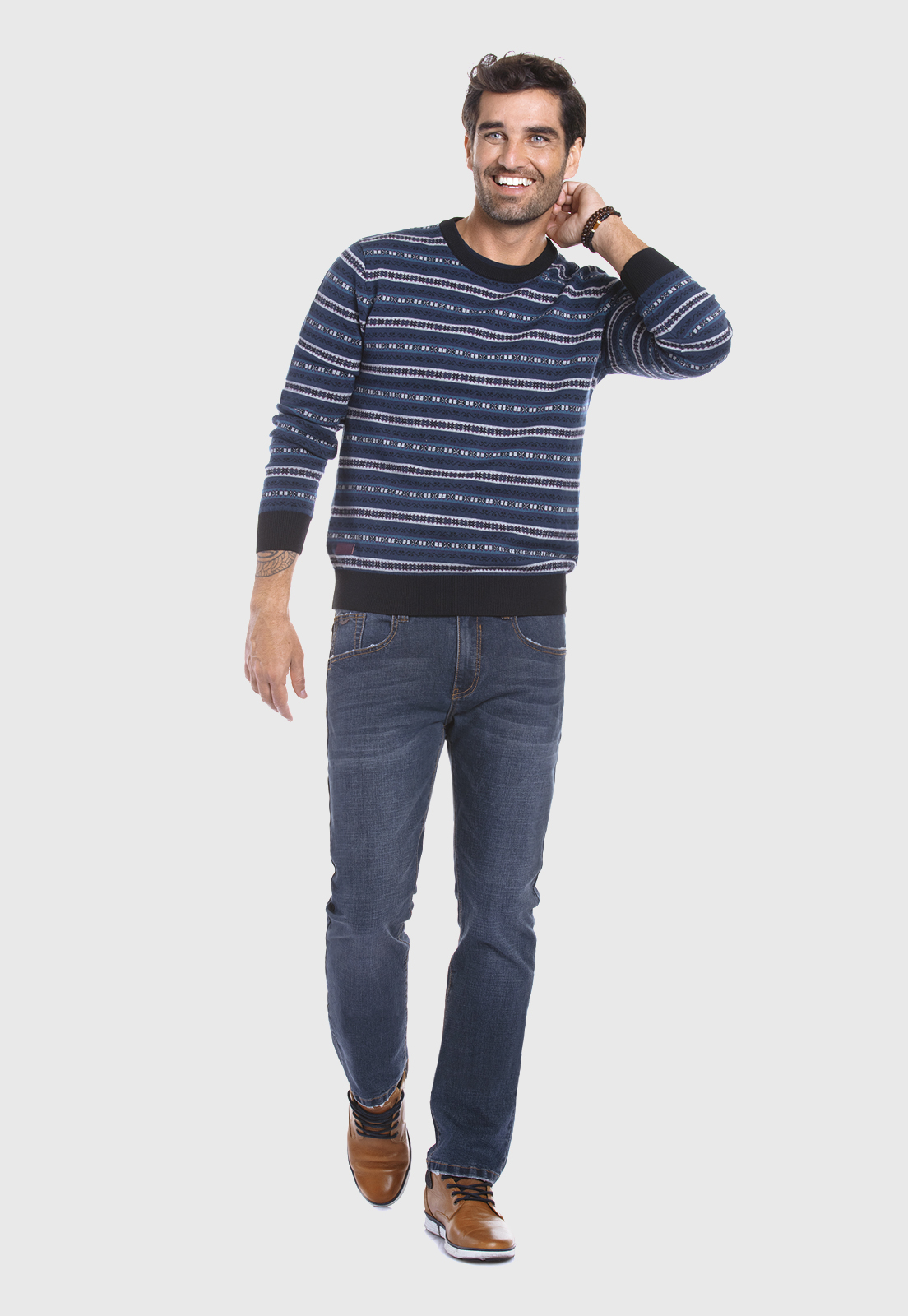 SWEATER NEBRASKA MERLOT - 2