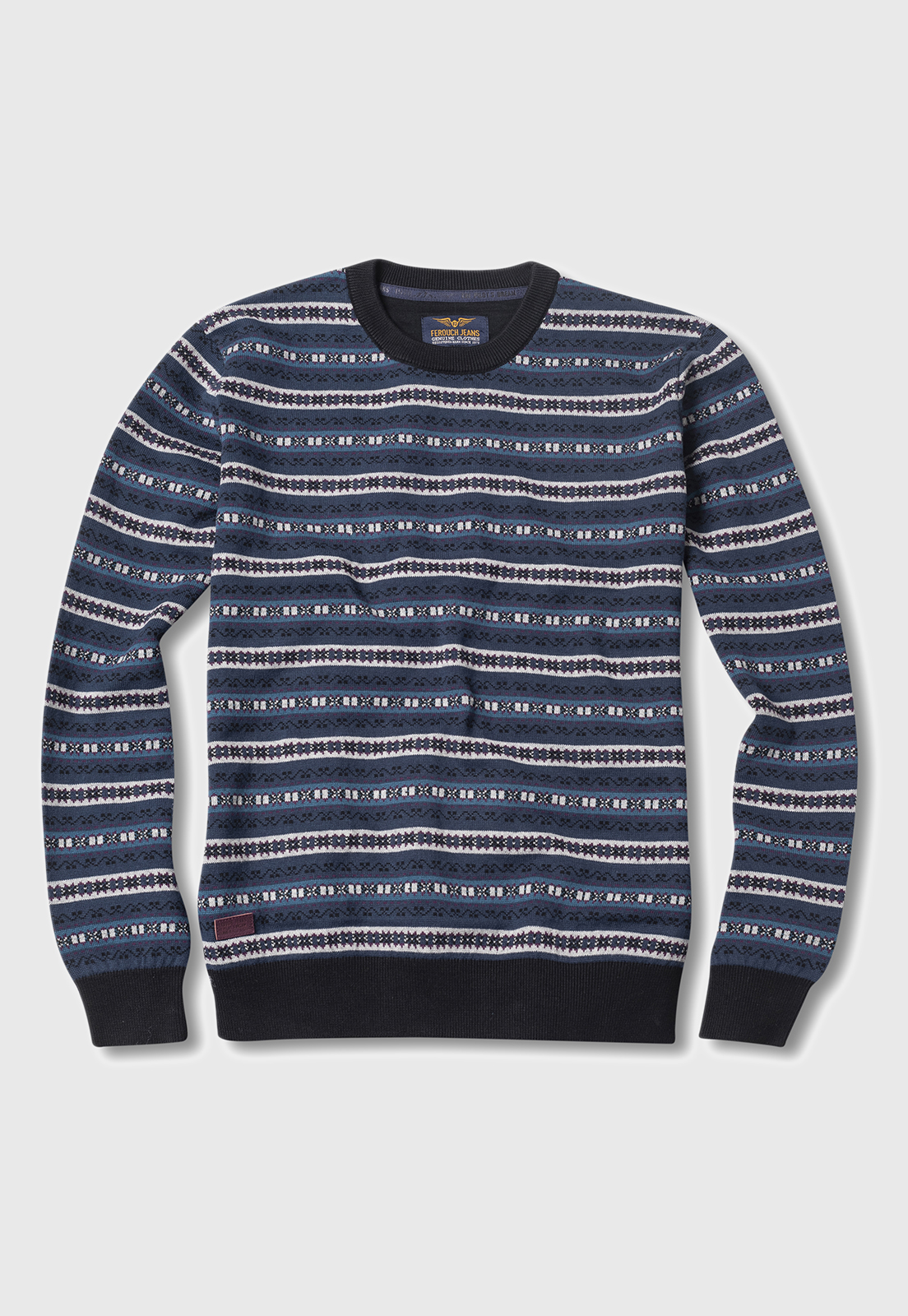 SWEATER NEBRASKA MERLOT - 5