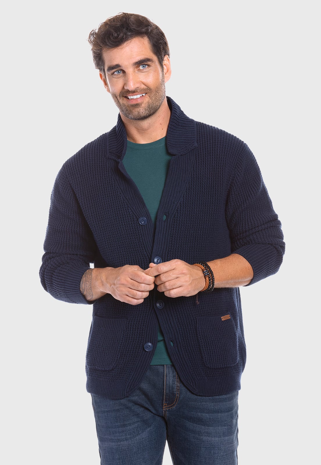 CARDIGAN NEW YORK NAVY - 1