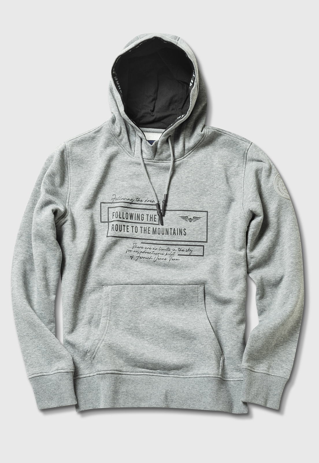 POLERÓN HOODIE VERMONT METAL MELANGE - 5