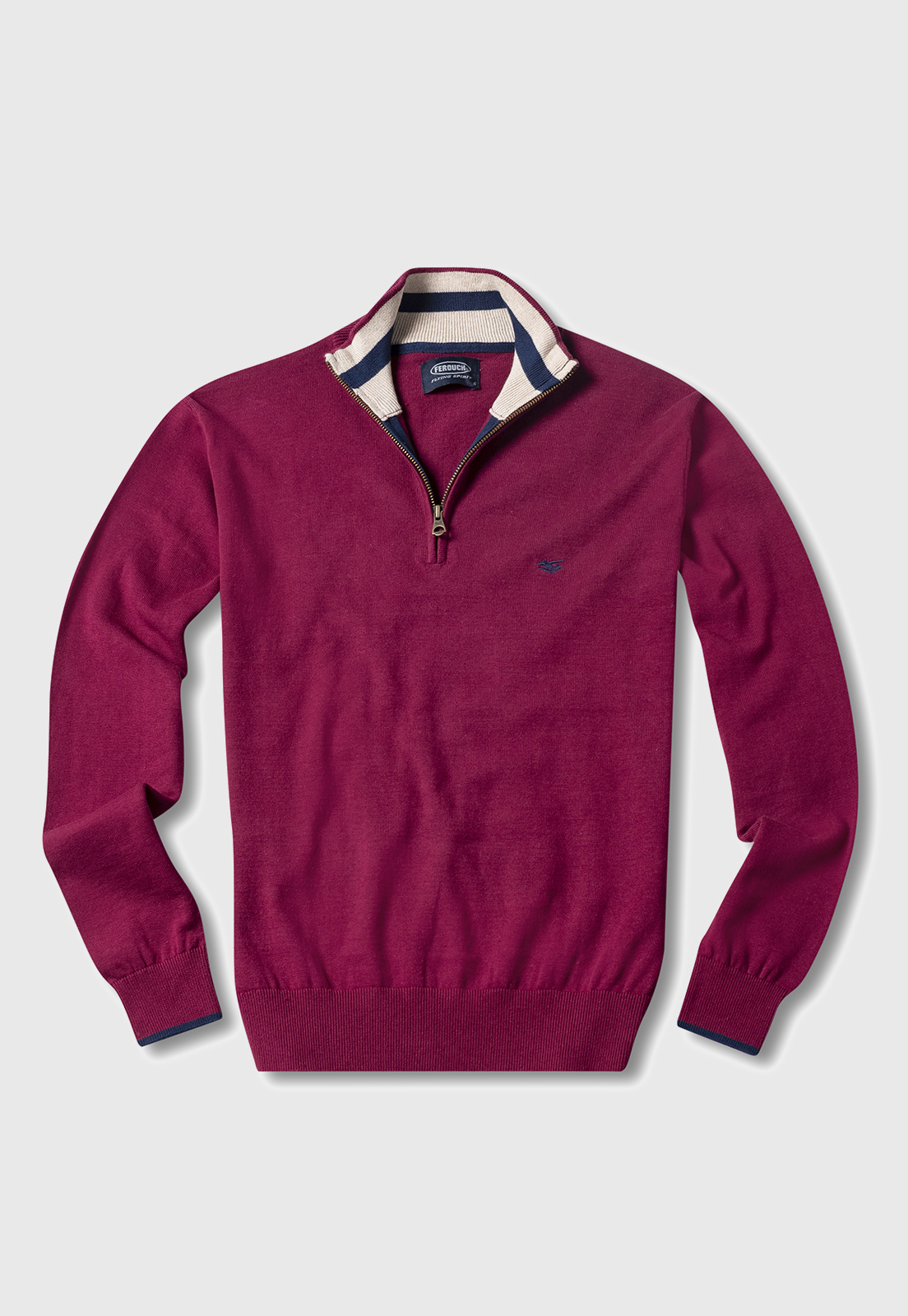 SWEATER LONDON BURGUNDY - 5