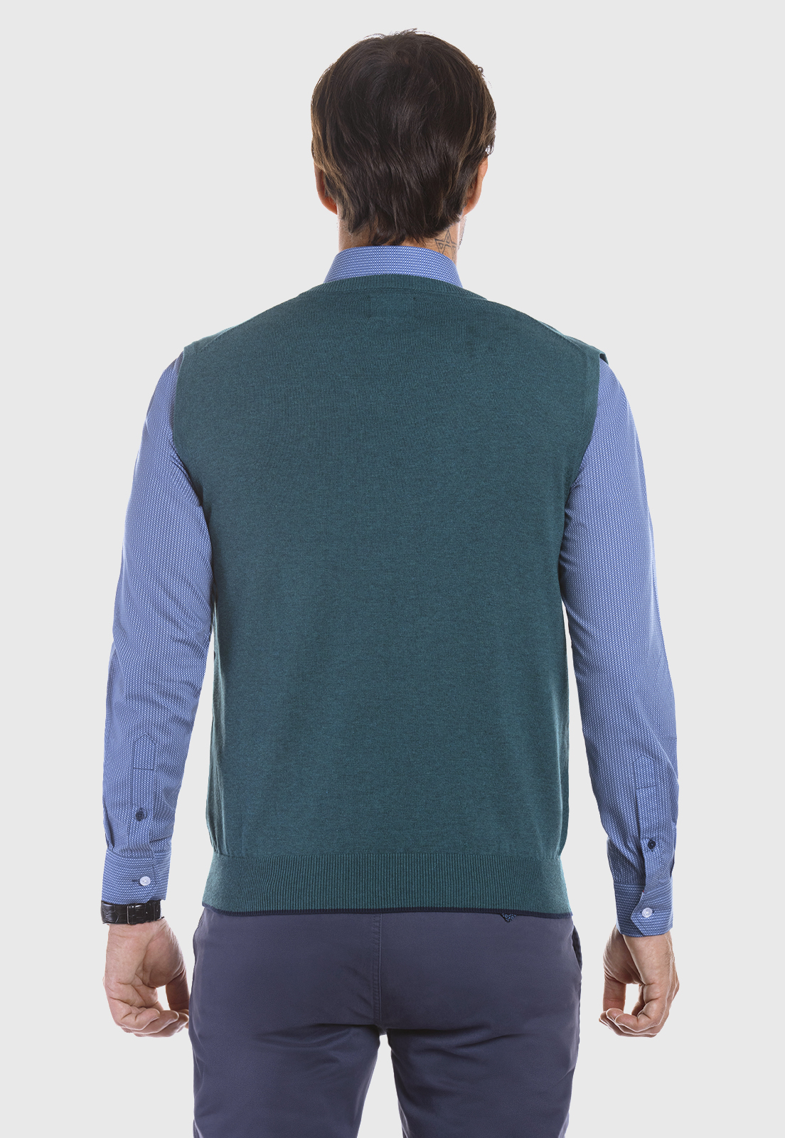 SWEATER SMART CASUAL W/S DK RIVER MEL - 3