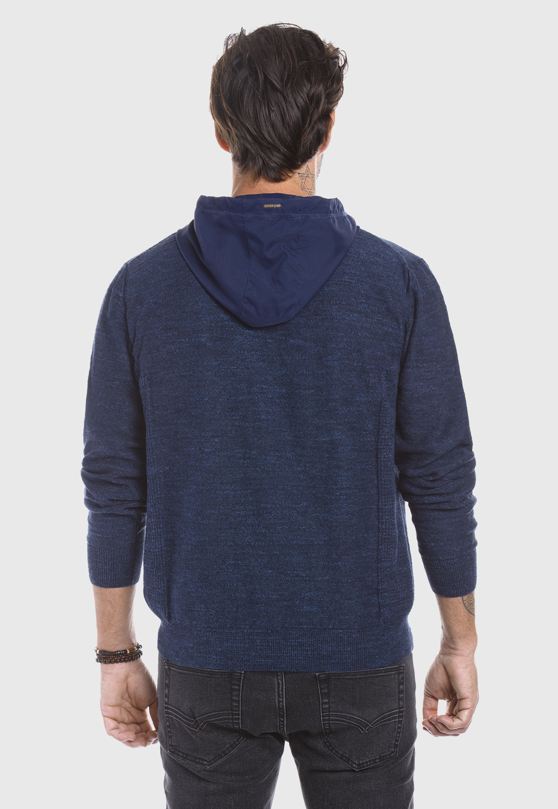 SWEATER GEORGIA NAVY MELANGE - 3
