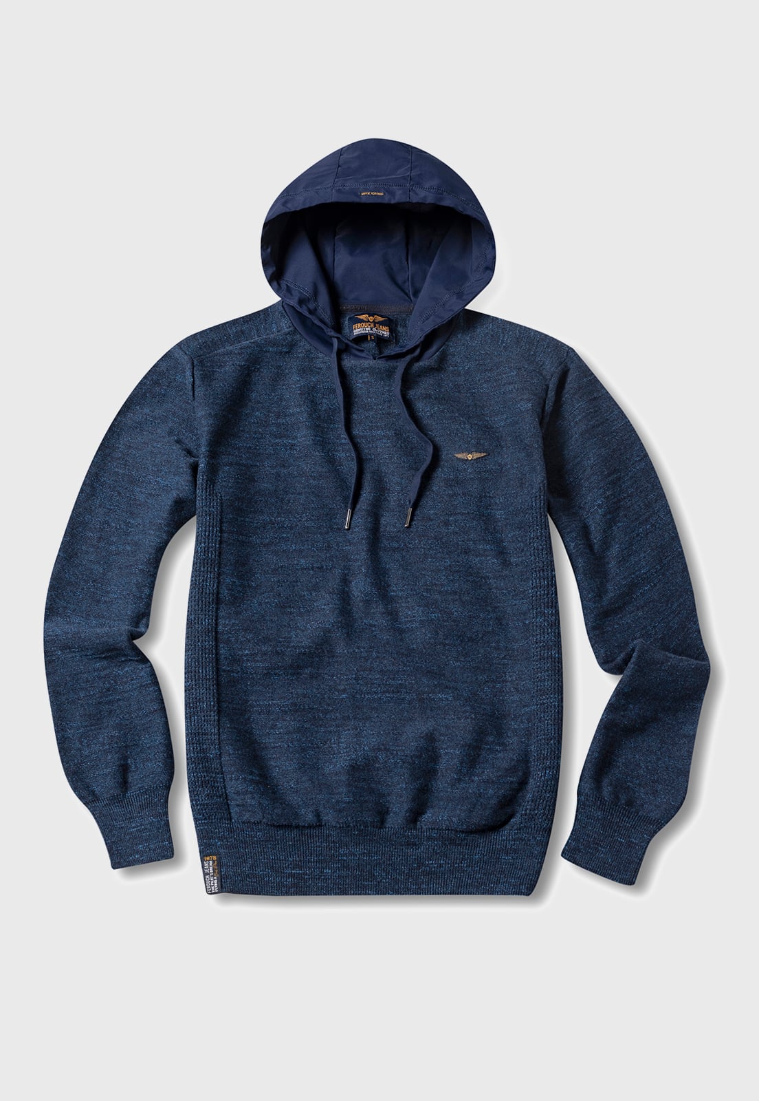 SWEATER GEORGIA NAVY MELANGE - 5
