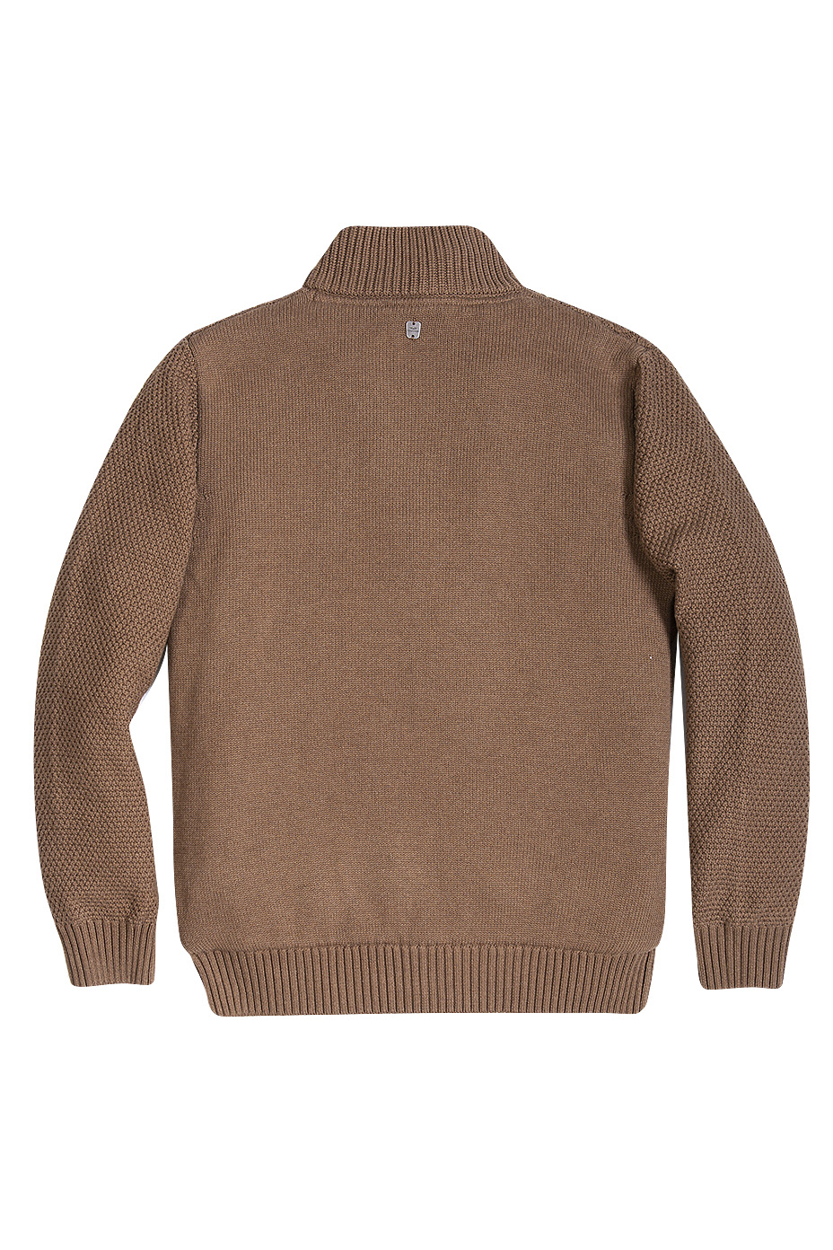 CARDIGAN SHERPA NEW YORK COFFE MELANGE - 4