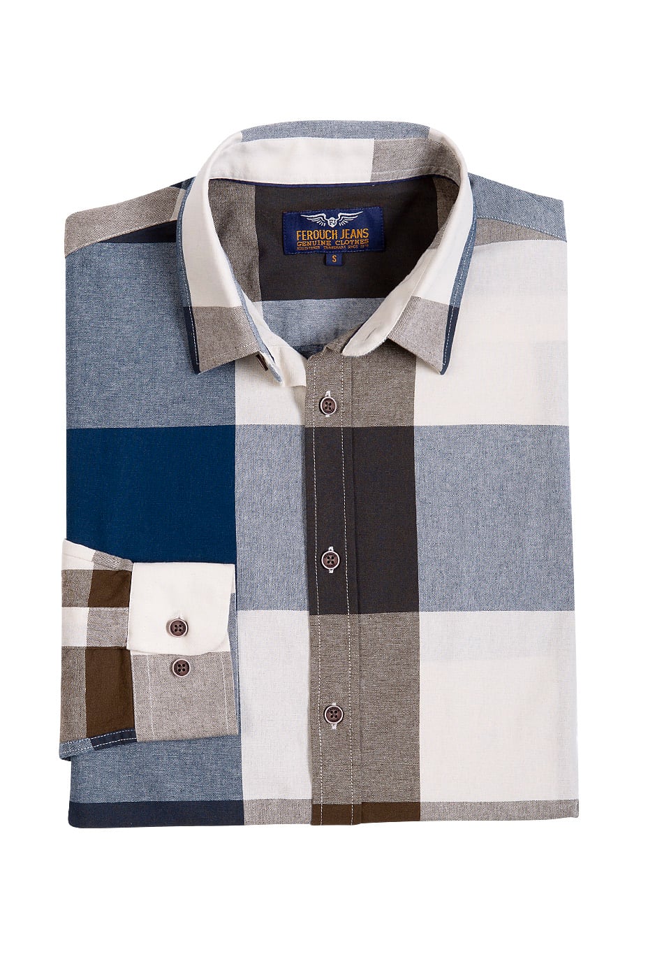 CAMISA CUADRO COLOR FJ MILITARY - 1