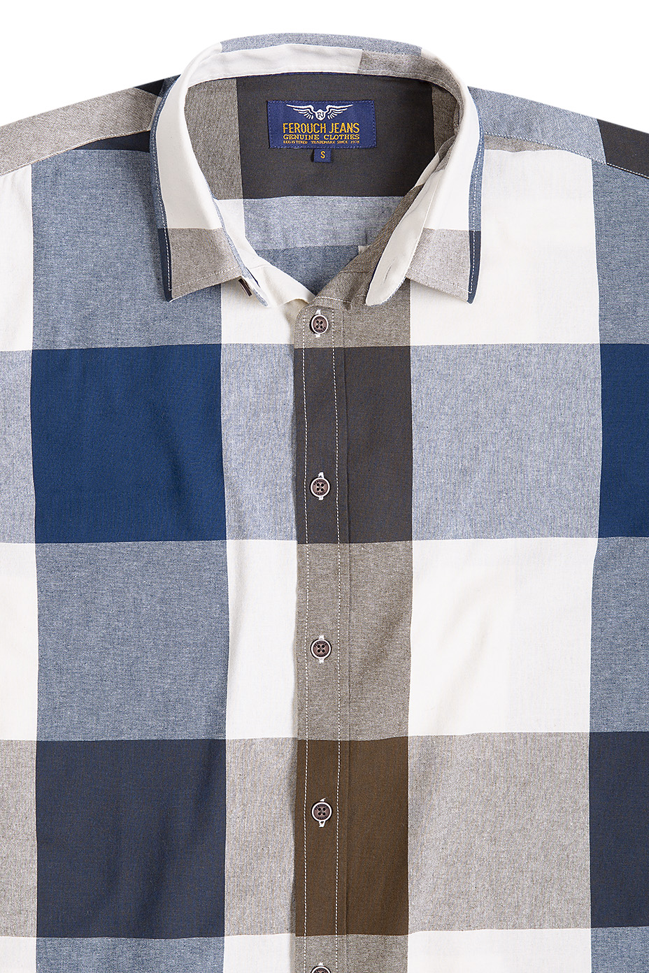 CAMISA CUADRO COLOR FJ MILITARY - 4