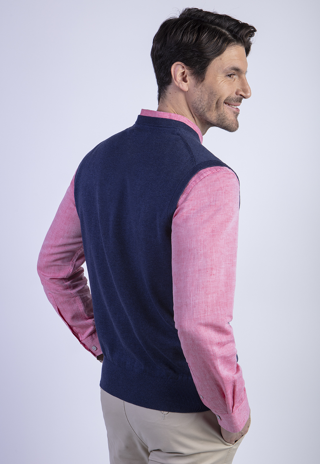 SWEATER W/S SMART CASUAL NAVY - 2