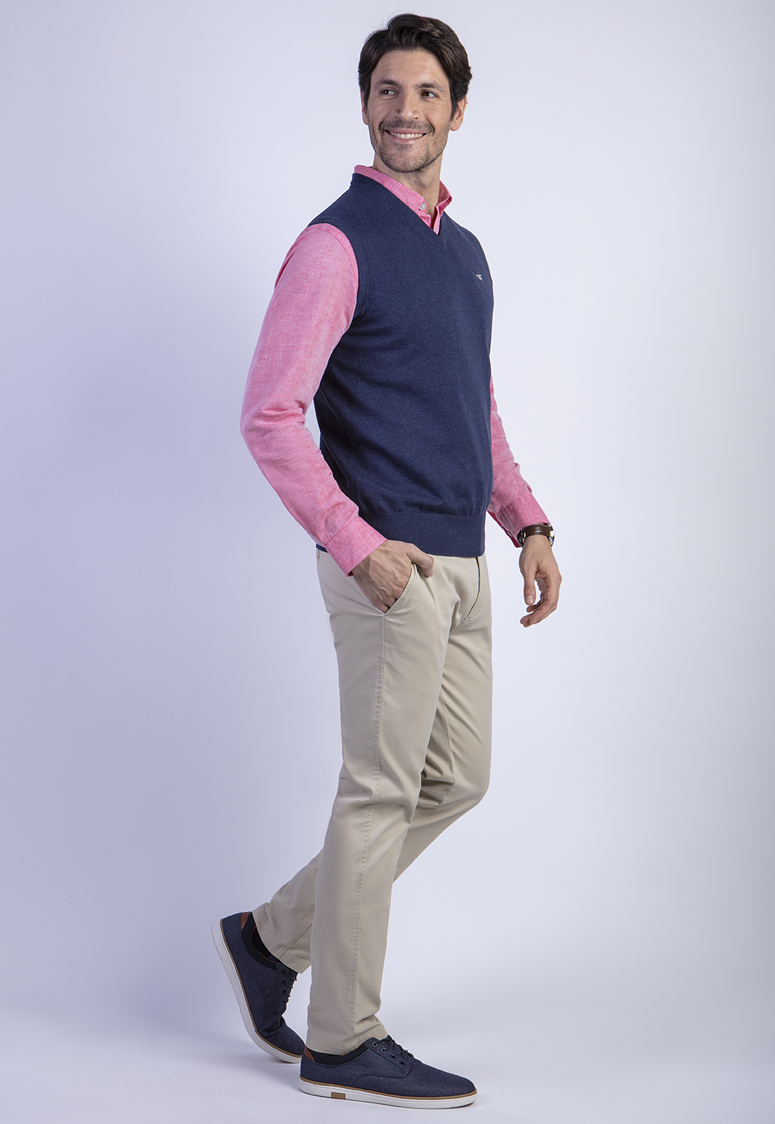 SWEATER W/S SMART CASUAL NAVY - 3